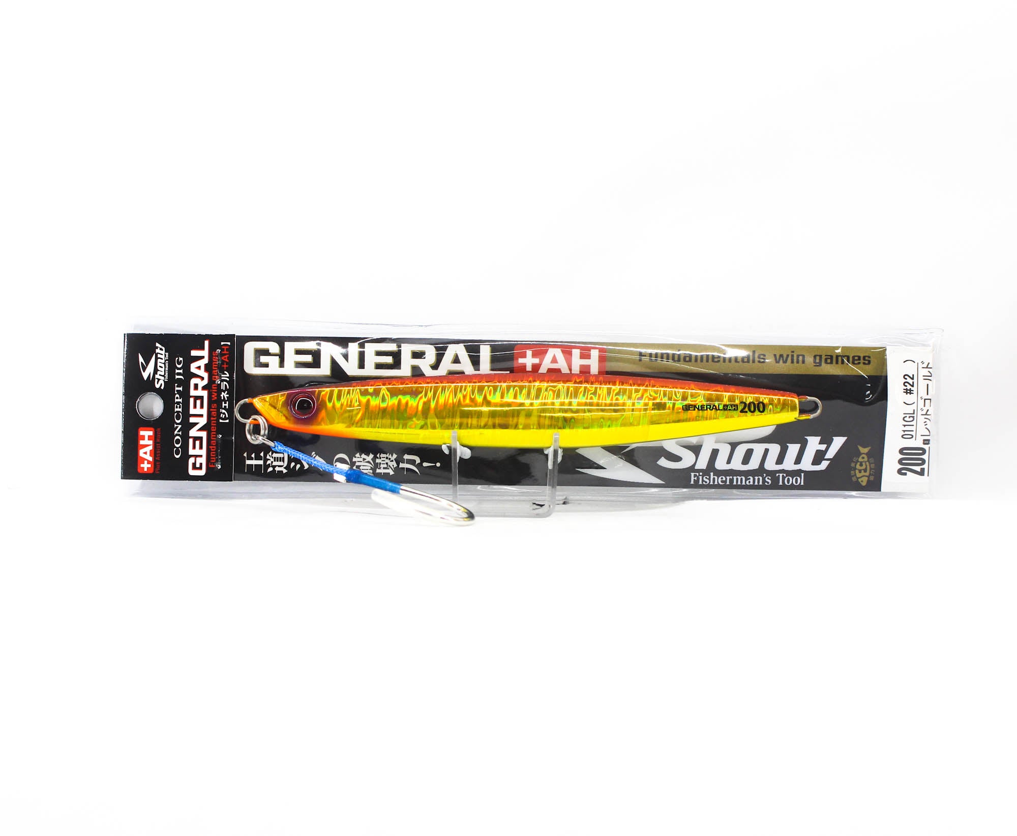 Shout 011GL Metal Jig General Assist 200 grams #22 (8734)