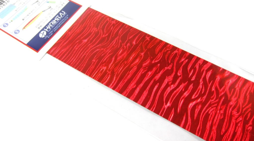 Harimitsu Jig and Lure Repair Sticker E58-R Red (8777)