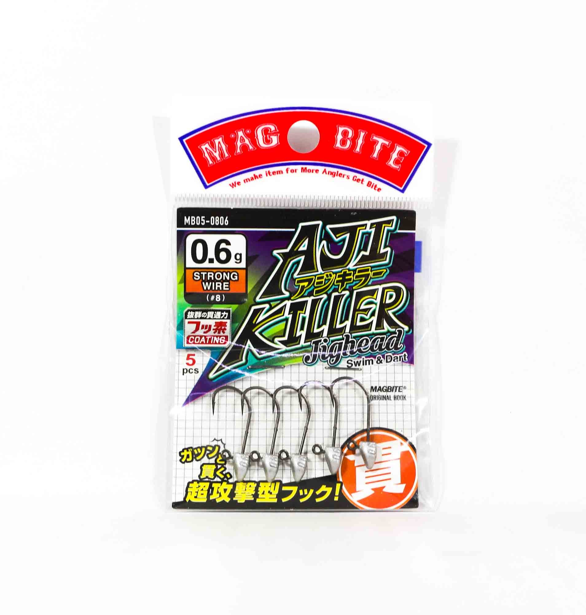 Harimitsu Magbite MB05 Jighead Aji Killer 0.6 grams size 8 (5983)