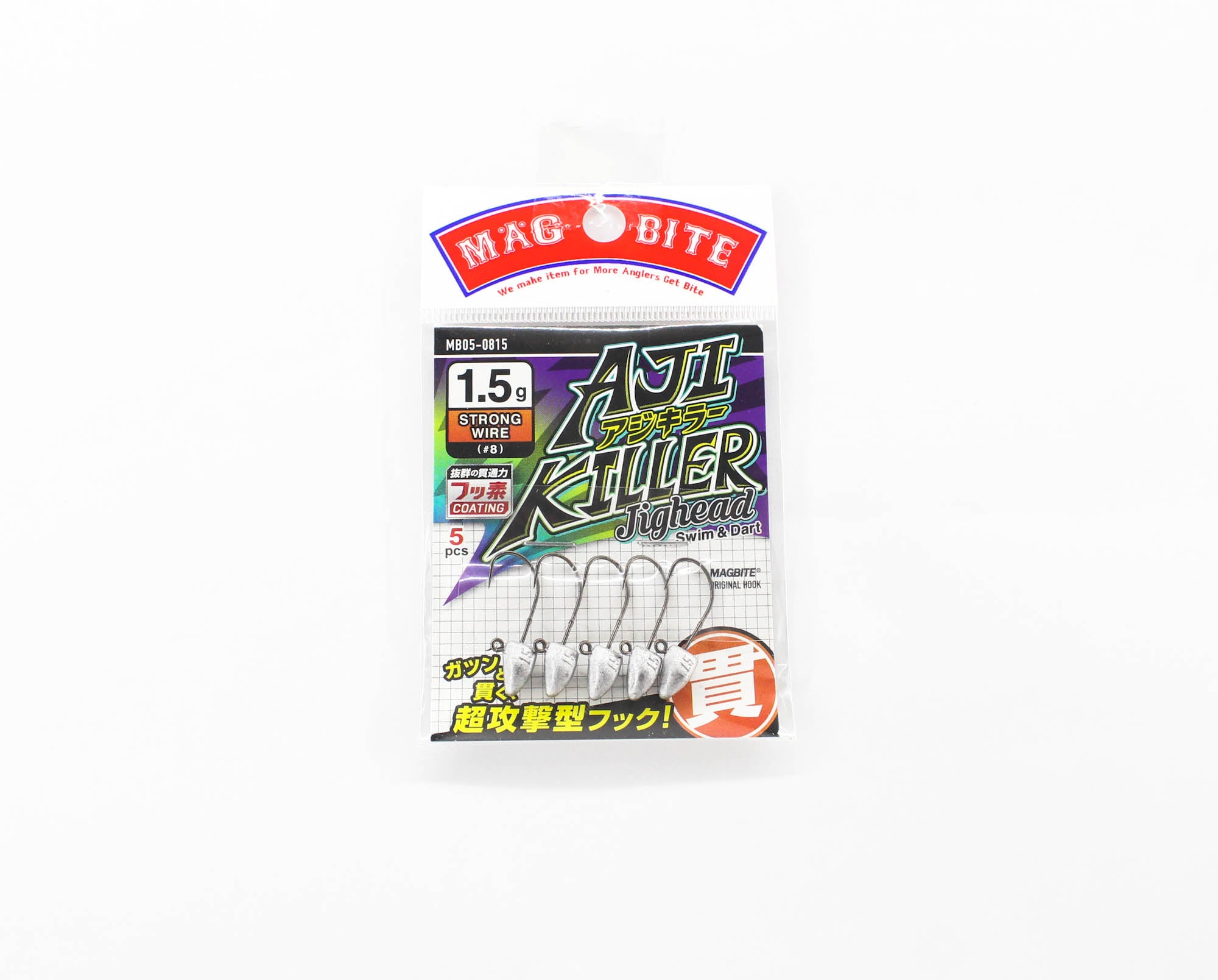 Harimitsu Magbite MB05 Jighead Aji Killer Standard 1.5 grams size 8 (6027)
