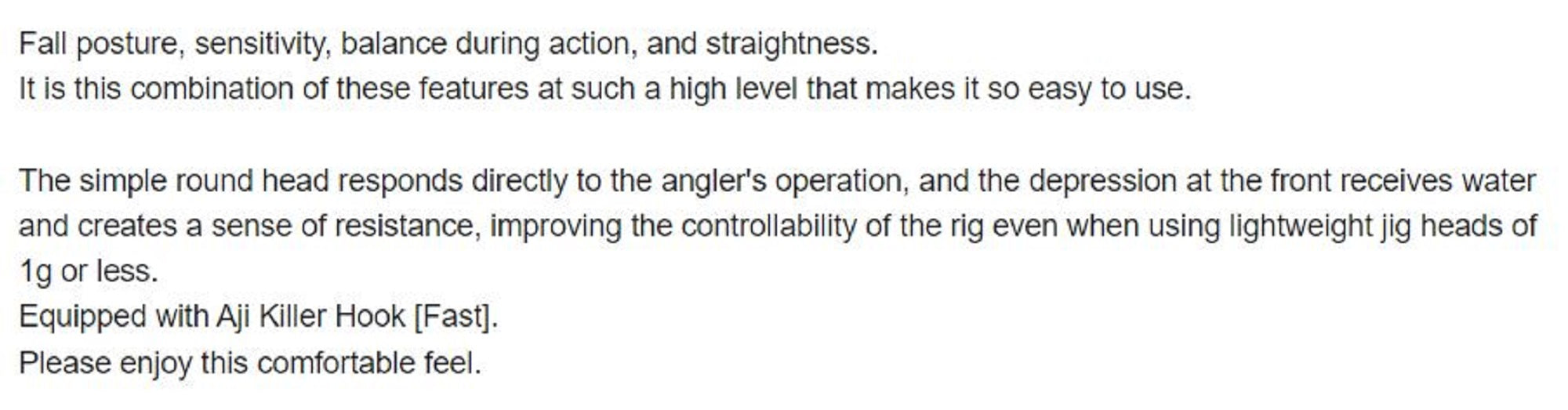 Harimitsu Magbite MB09 Jighead Aji Killer Feel 1.3 grams size 10 (9349)
