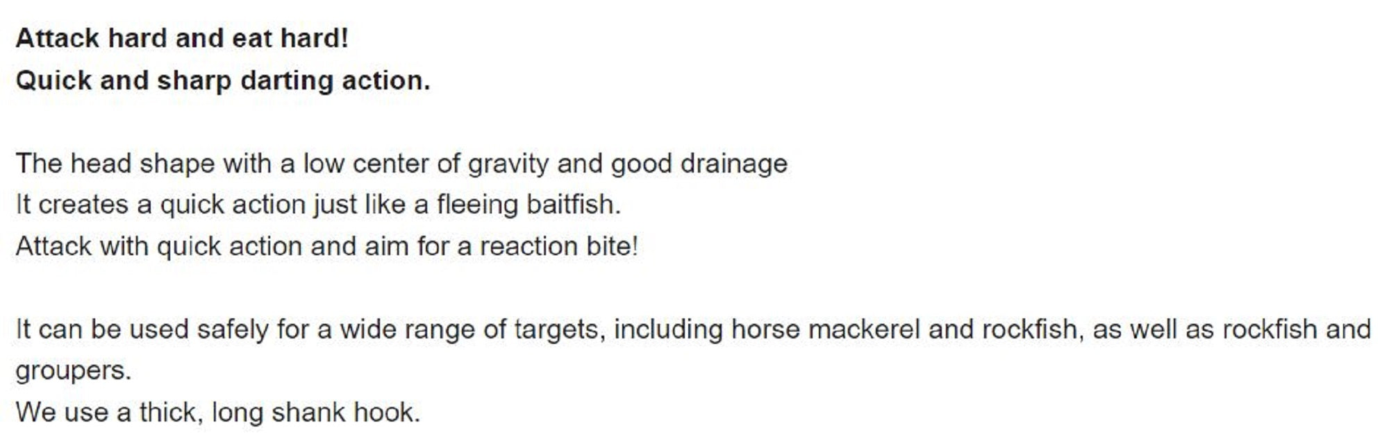 Harimitsu Magbite MB10 Jighead Baribari 1 grams size 4 (9974)