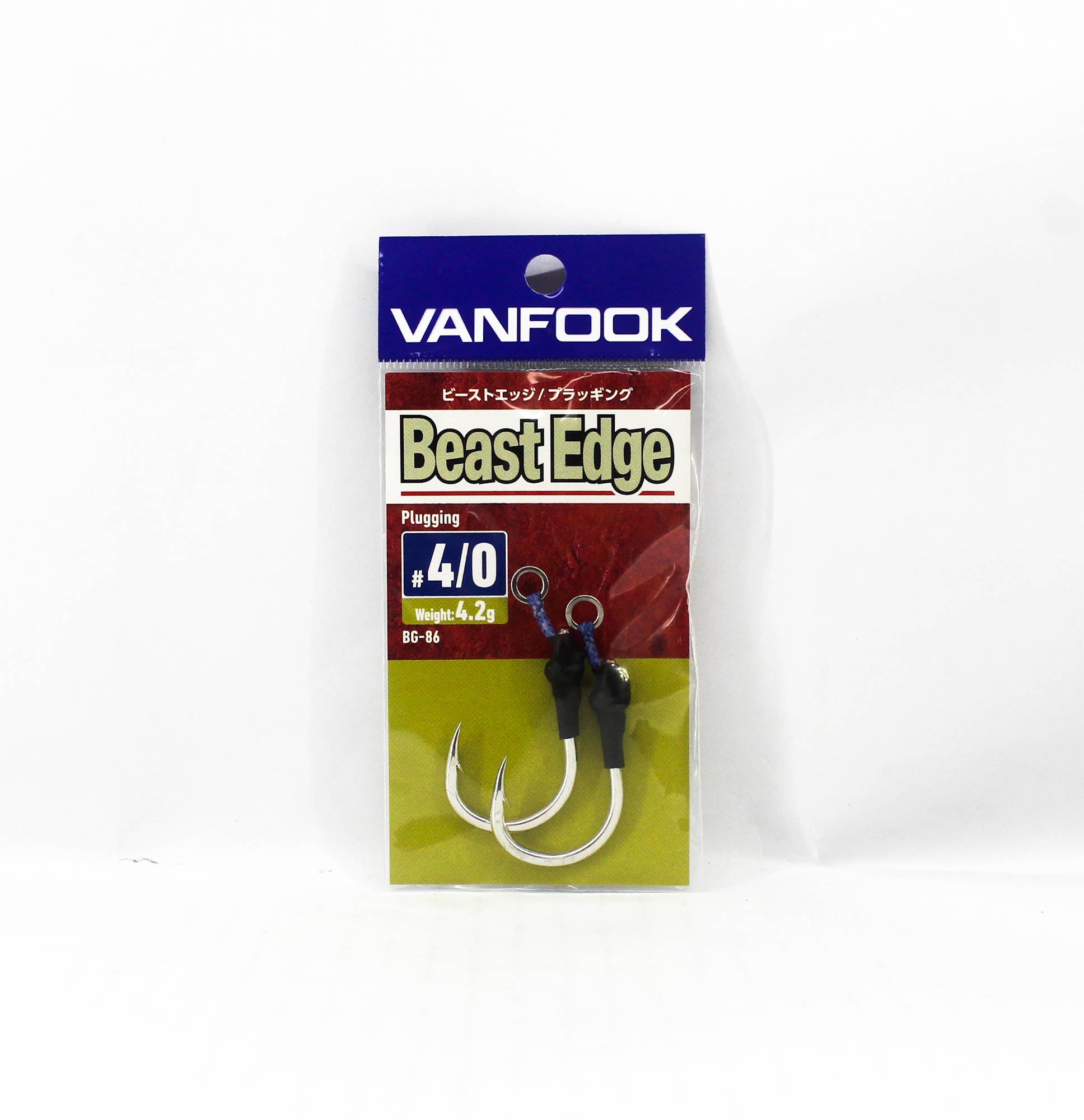 Vanfook BG-86 Beast Edge Plugging Hook Size 4/0 (4455)
