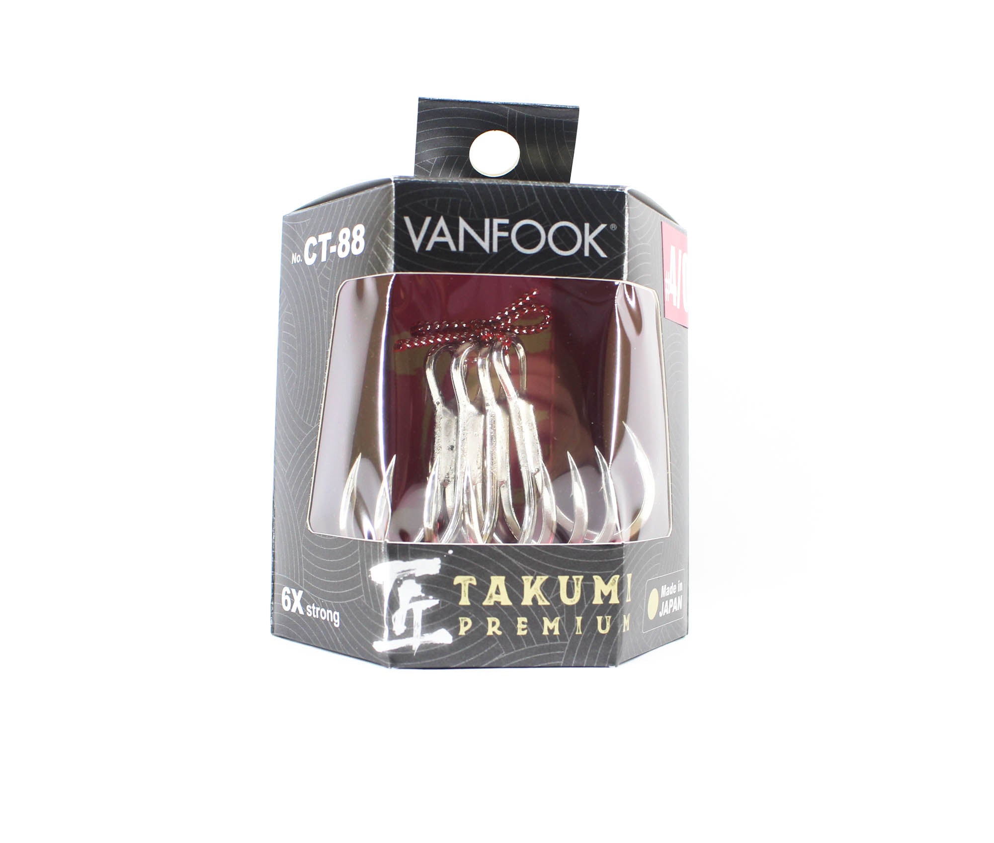 Vanfook Treble Hooks GT Takumi Premium Size 4/0 (7470)