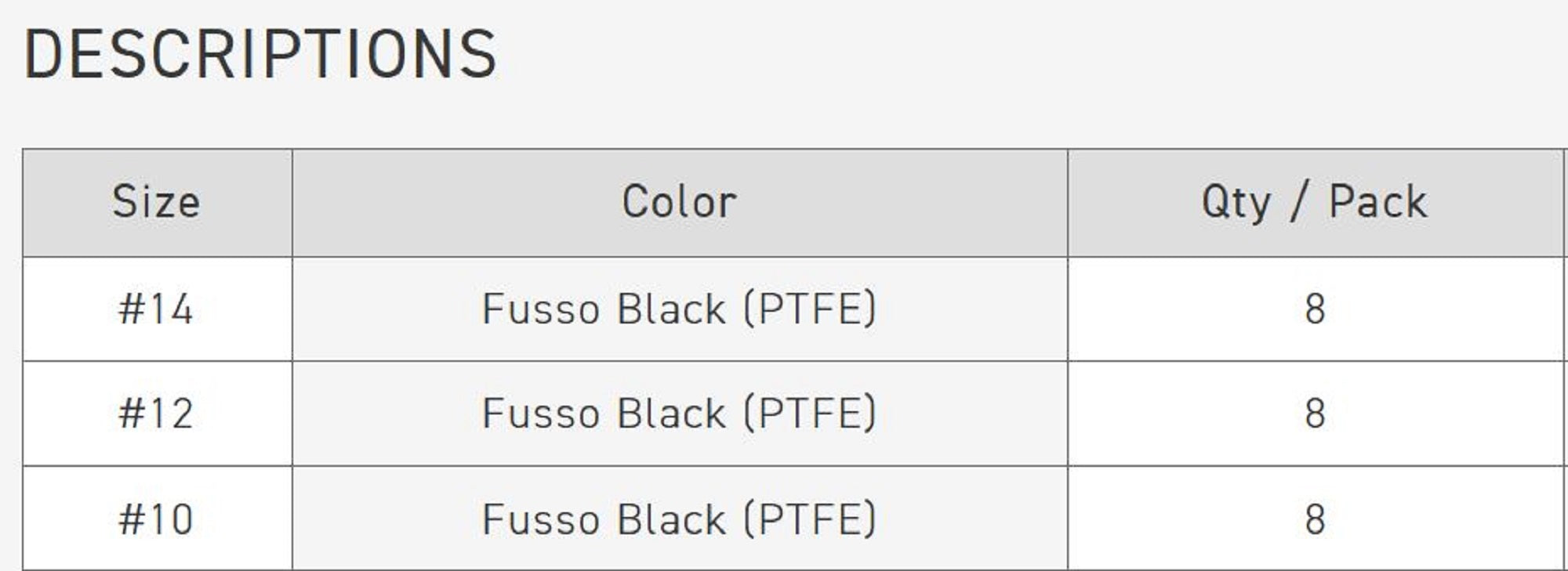 Vanfook DT-48F Treble Hook Stream Medium Heavy Size 14 (8637)