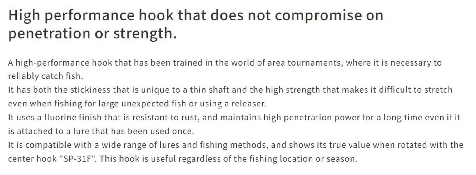 Vanfook SP-21F Spoon Expert Fine Hook Size 10, 16/pack Black (8842)