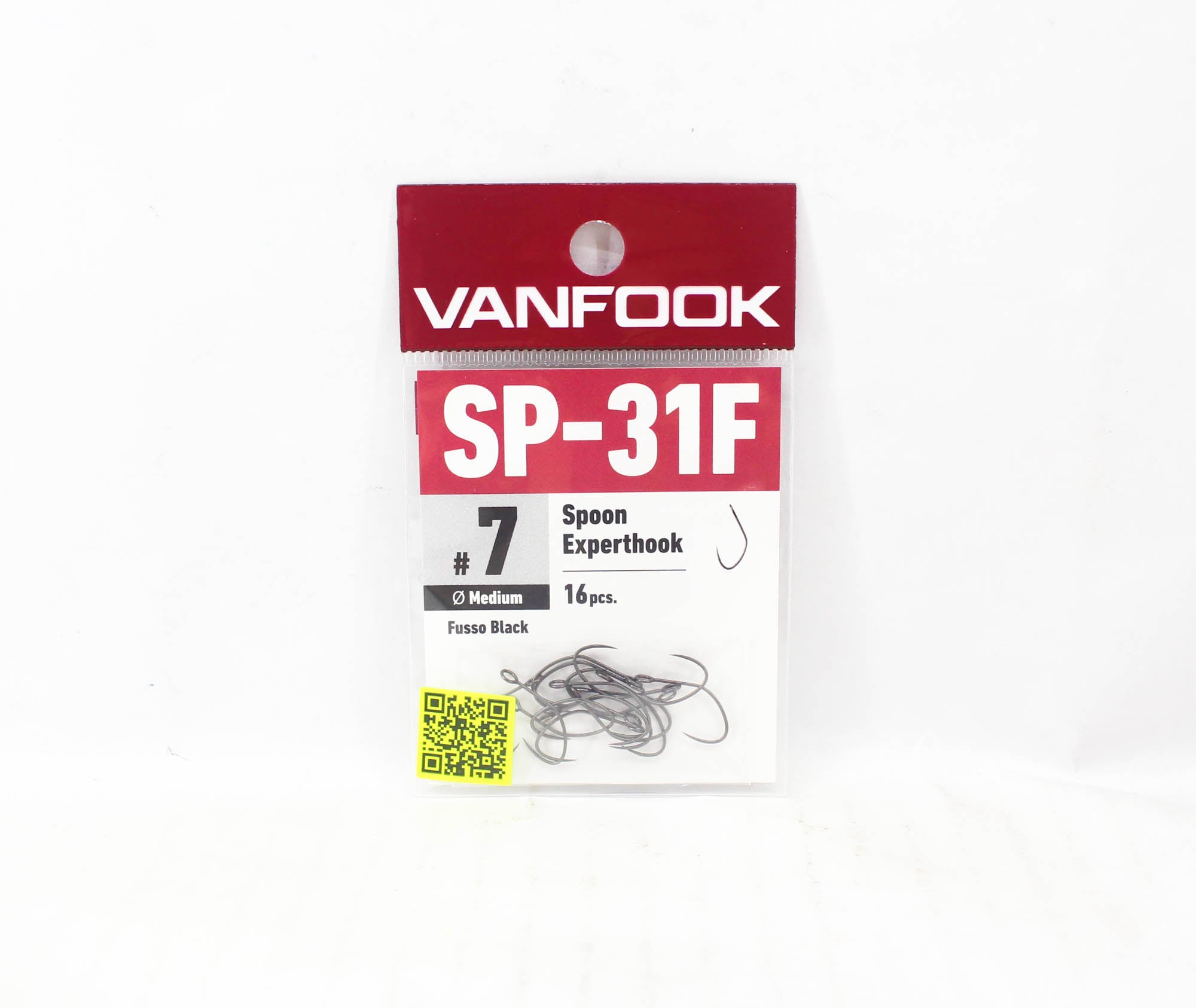 Vanfook SP-31F Spoon Expert Medium Hook Size 7, 16/pack Black (8941)