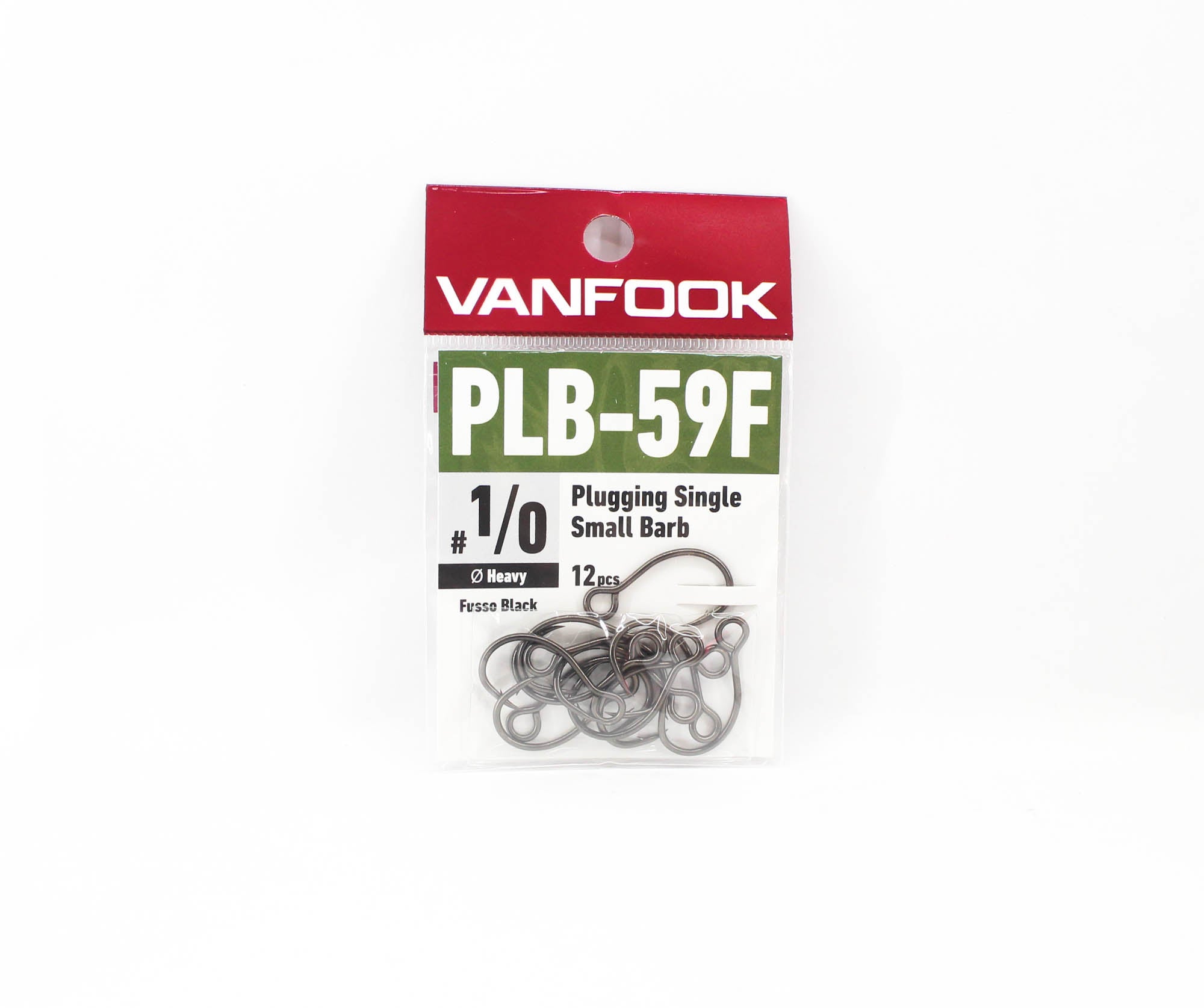 Vanfook PLB-59F Plugging Single Hook Small Barb Size 1/0 (9153)