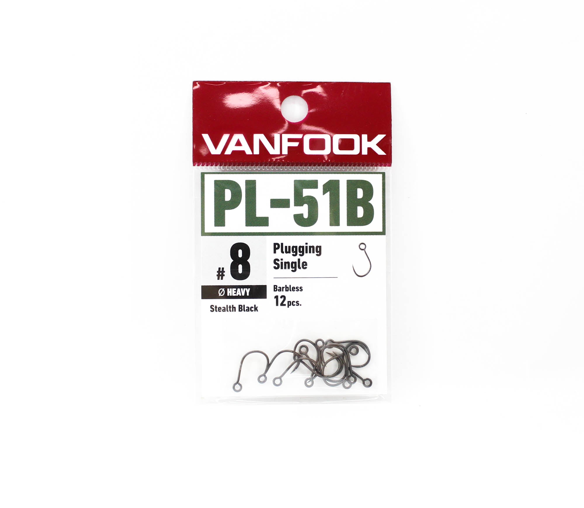 Vanfook PL-51B Plugging Single Hook Barbless Size 8 (9900)