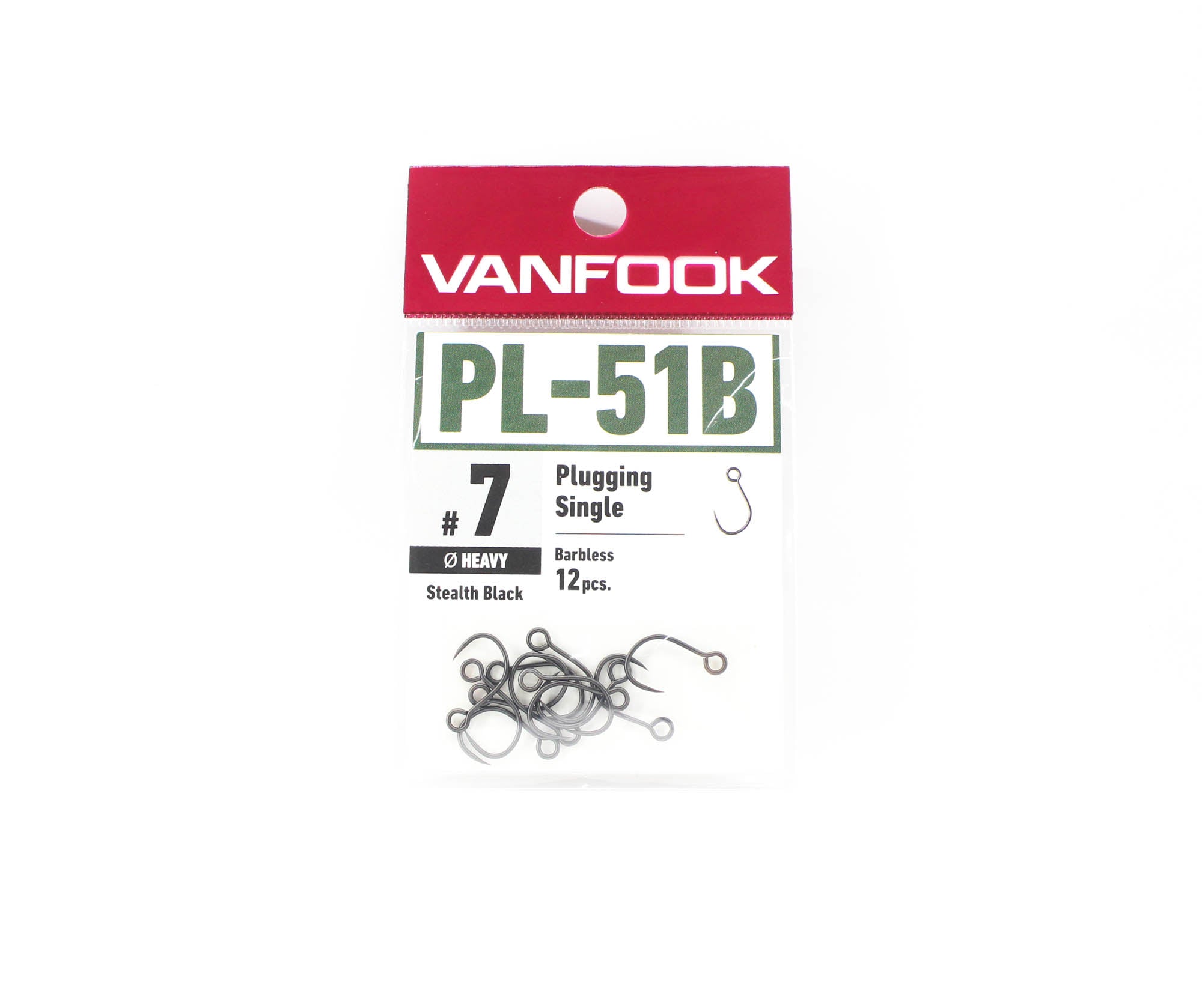 Vanfook PL-51B Plugging Single Hook Barbless Size 7 (9917)