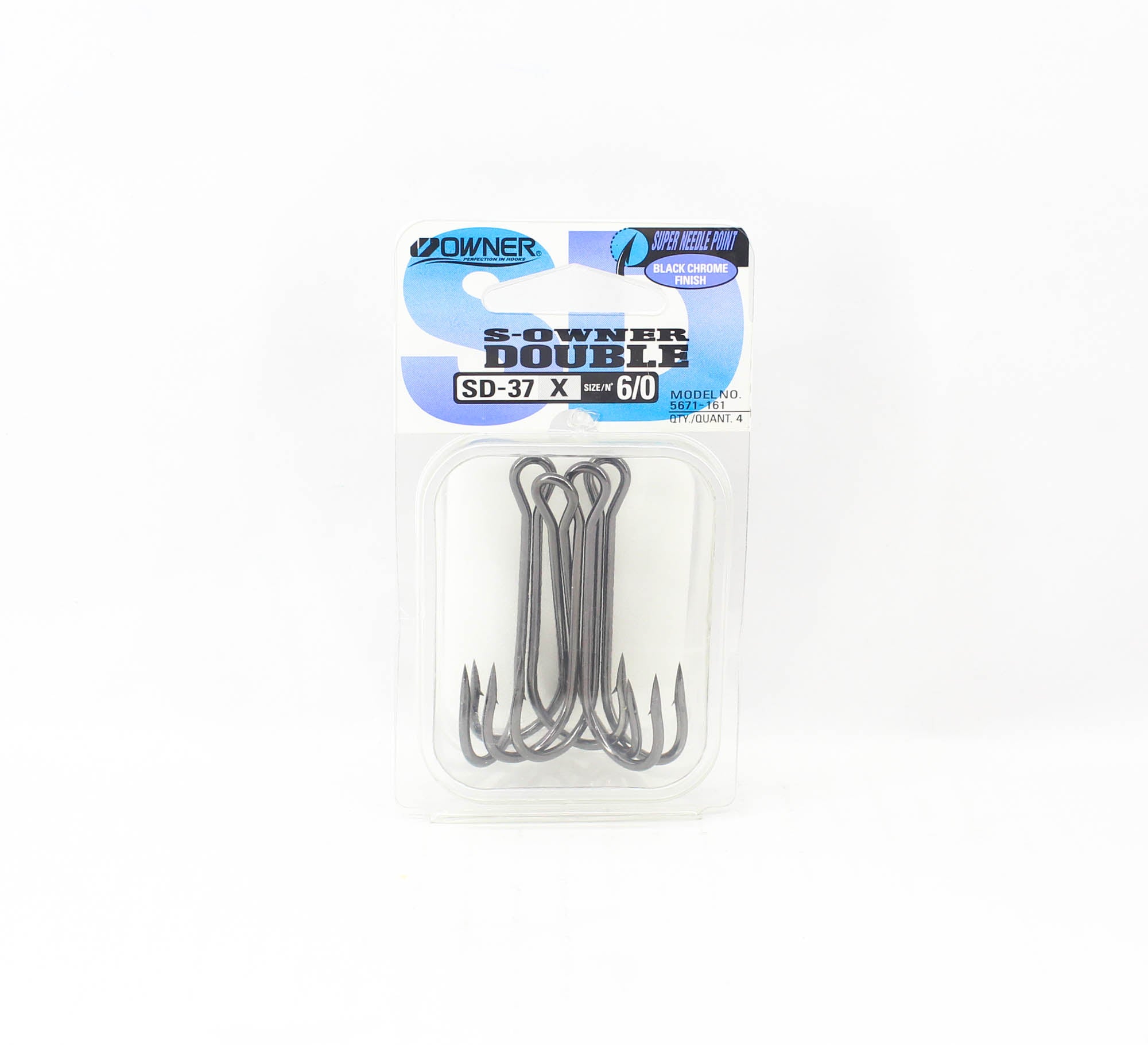 Owner SD-37 Double Hook Size 6/0 (1482)