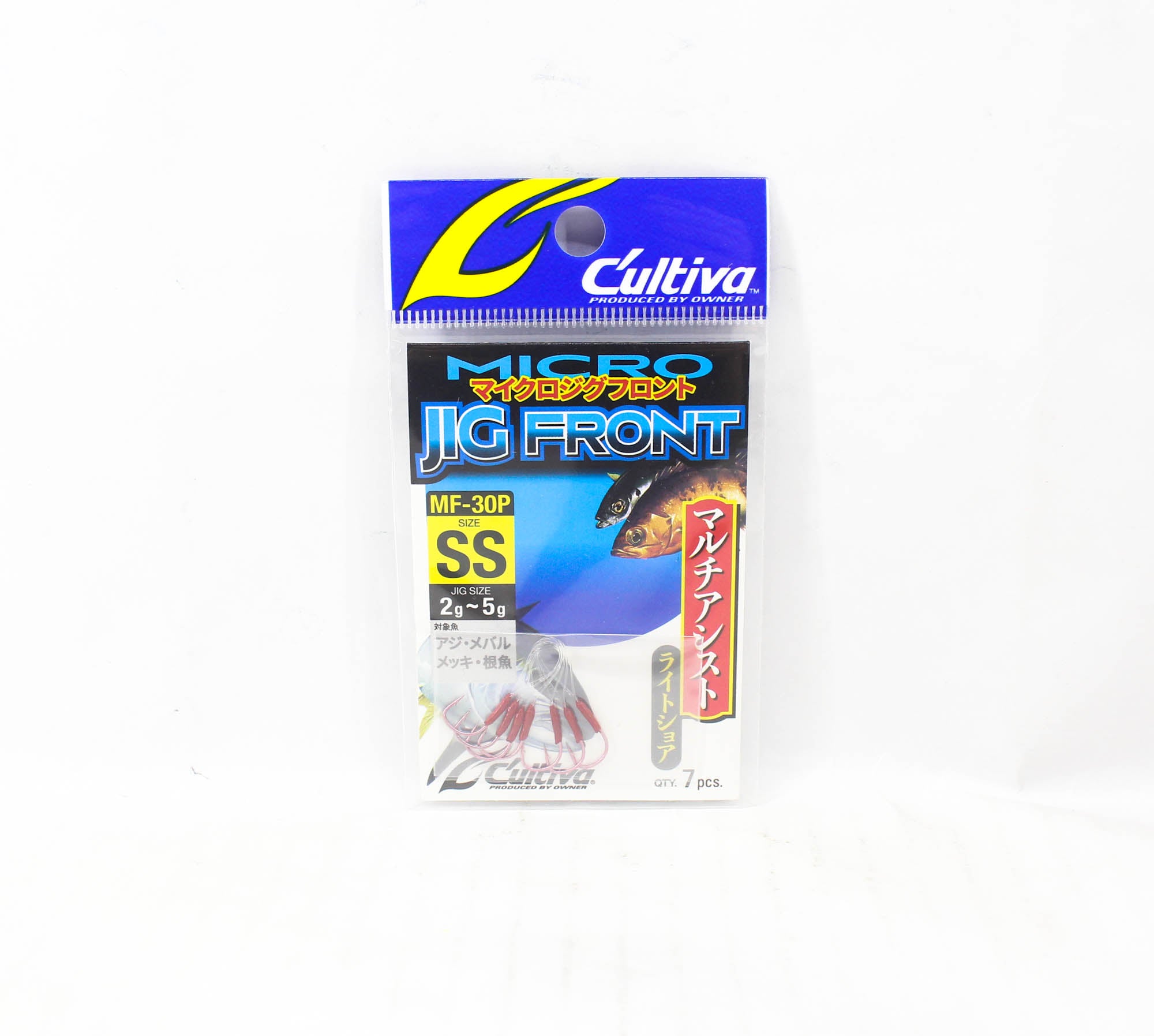 Owner MF-30P Assist Hook for Micro Jig Light Game Size SS (Size 8) (0320)