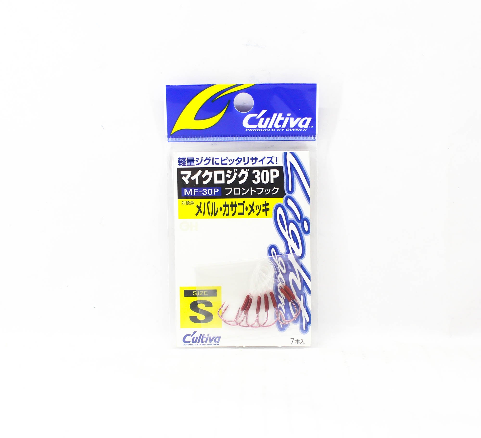 Owner MF-30P Assist Hook for Micro Jig Light Game Size S (Size 4 ) (0344)