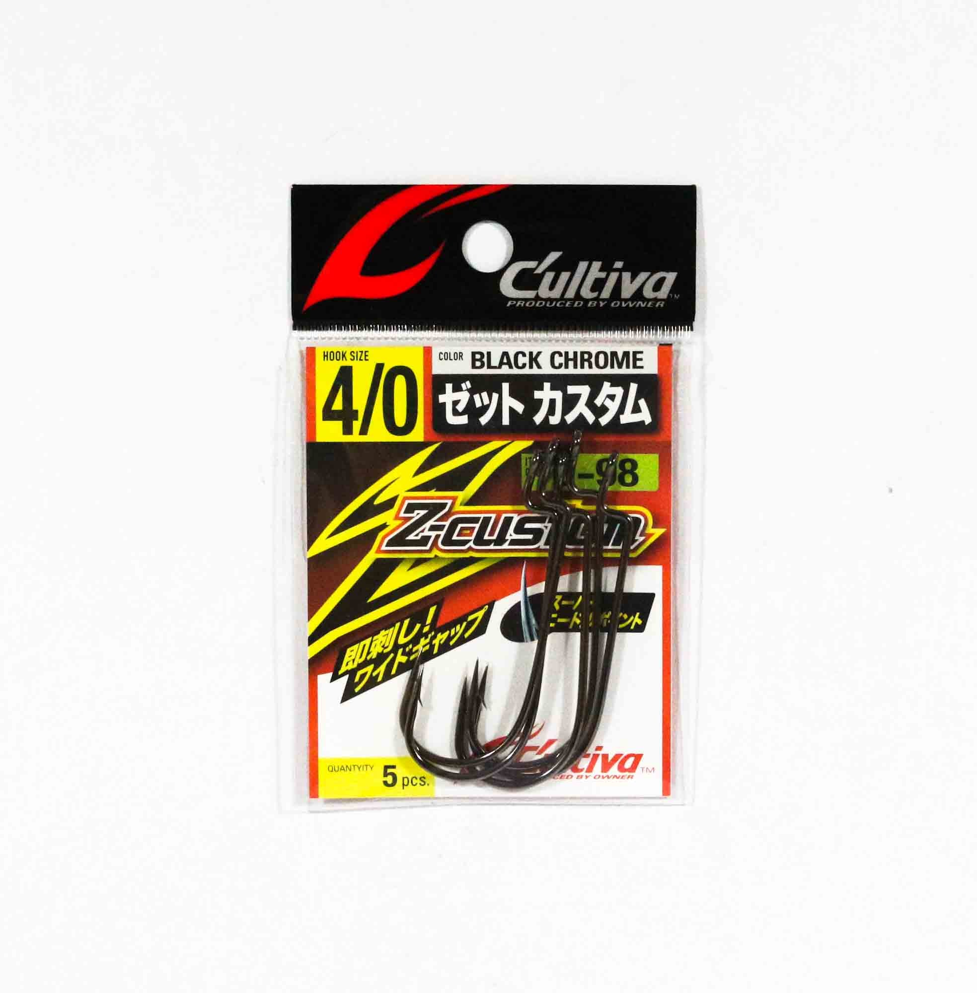 Owner B-98 Worm Hook Z Custom Size 4/0 (4403)