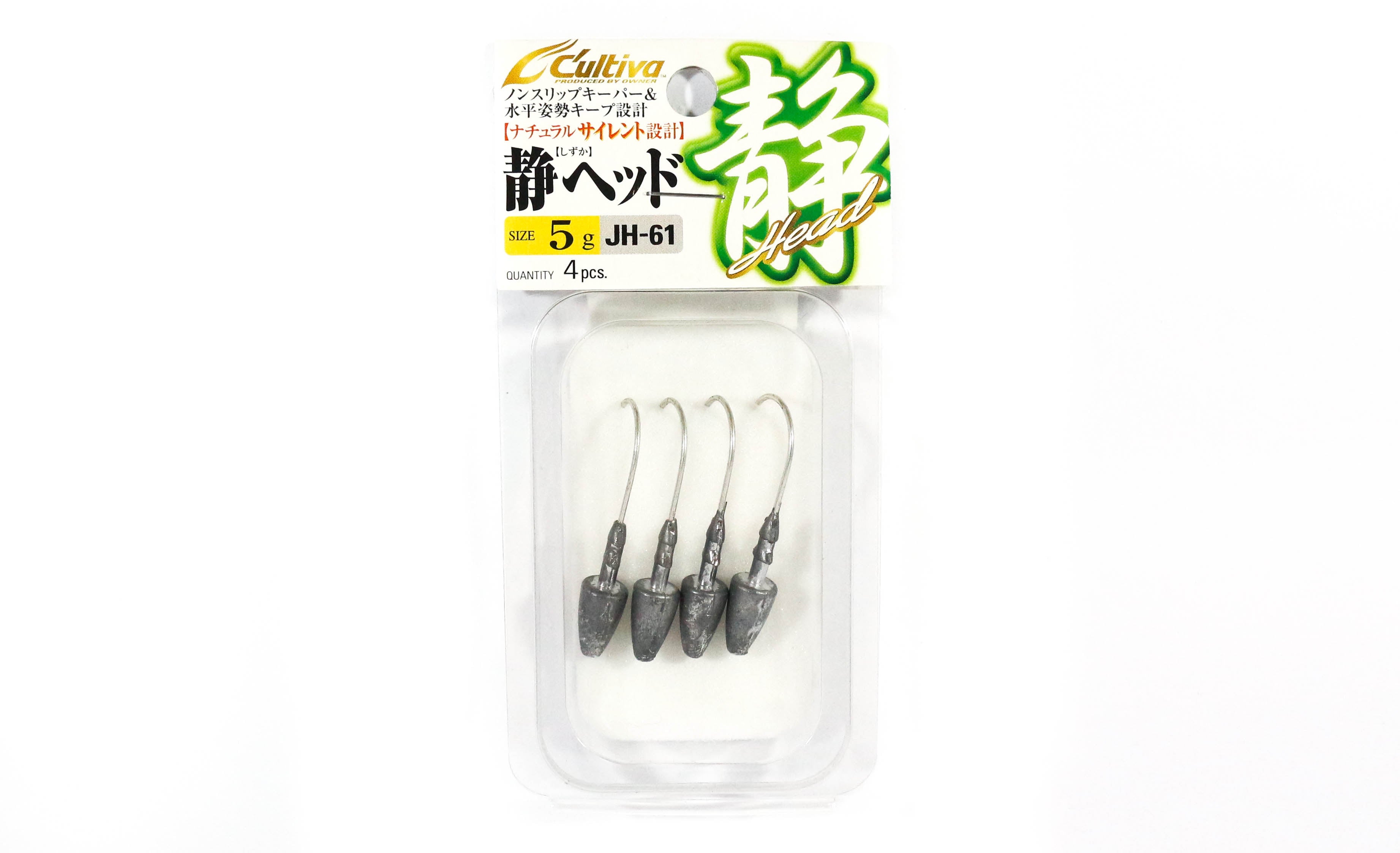 Owner JH-61 Jig Head Bullet Head 5 grams Size 1/0 (6185)