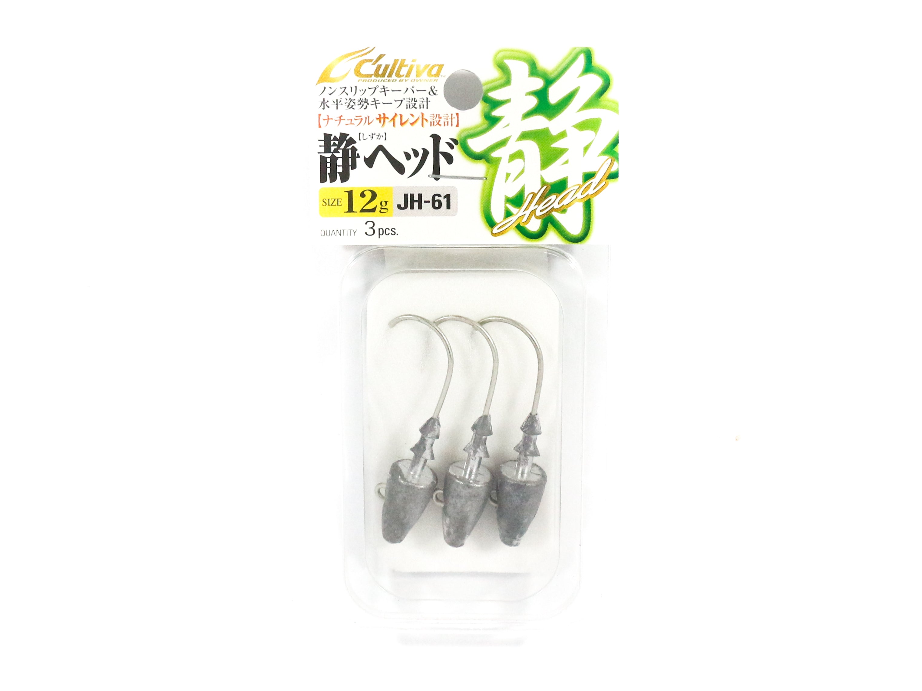 Owner JH-61 Jig Head Bullet Head 12 grams Size 3/0 (6215)