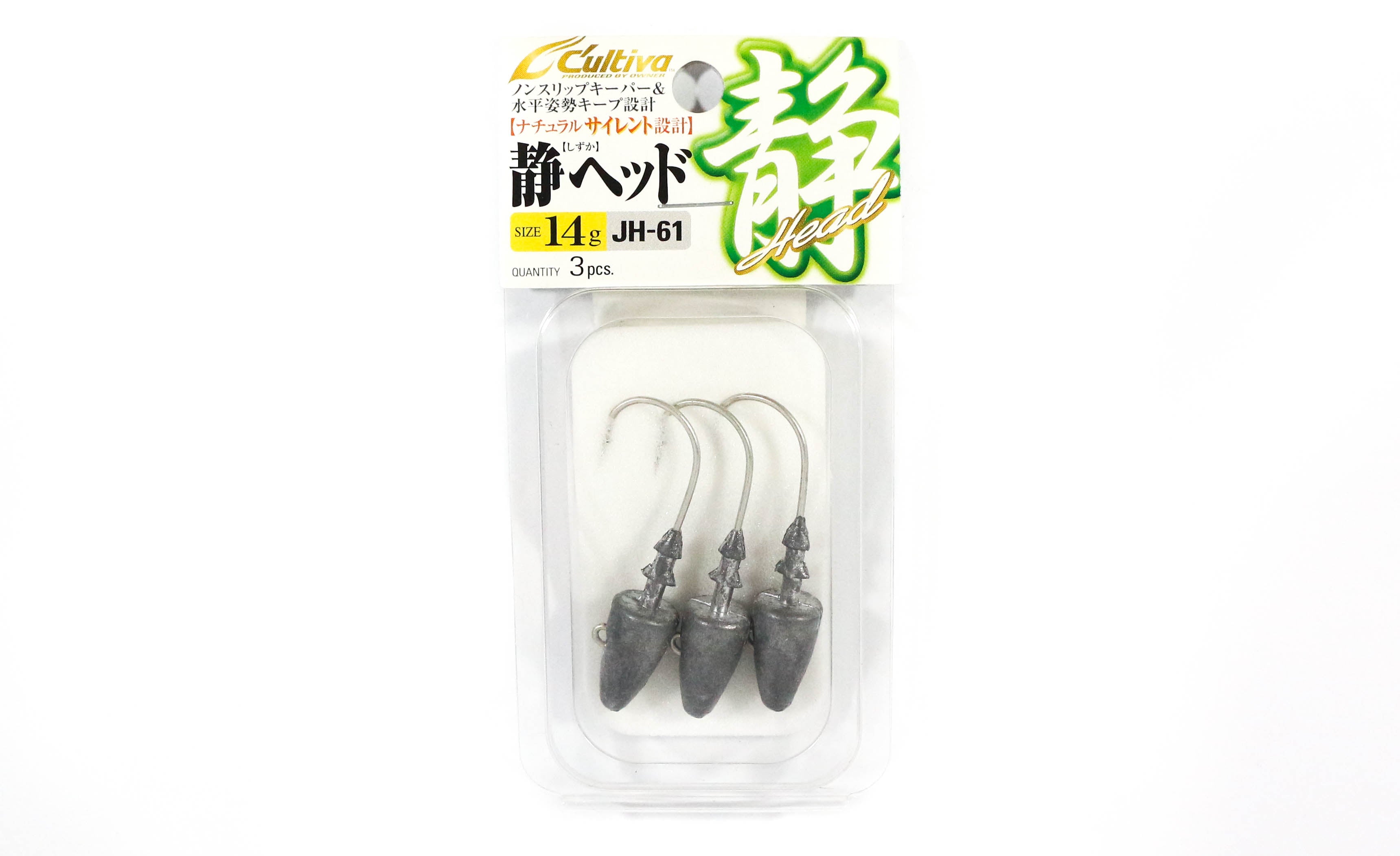 Owner JH-61 Jig Head Bullet Head 14 grams Size 3/0 (6222)