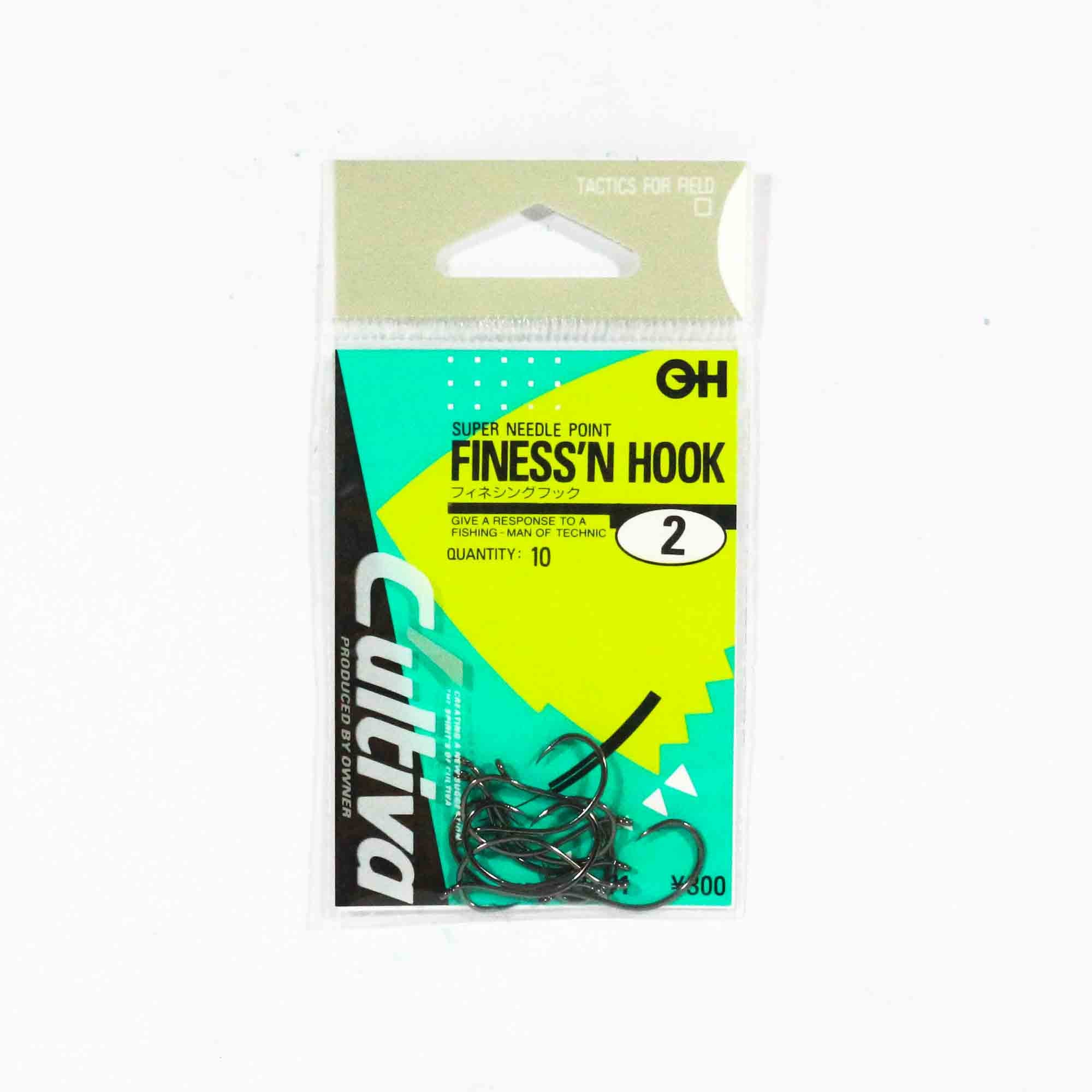 Owner B-71 Worm Hook Finess'n Size 2 (0586)