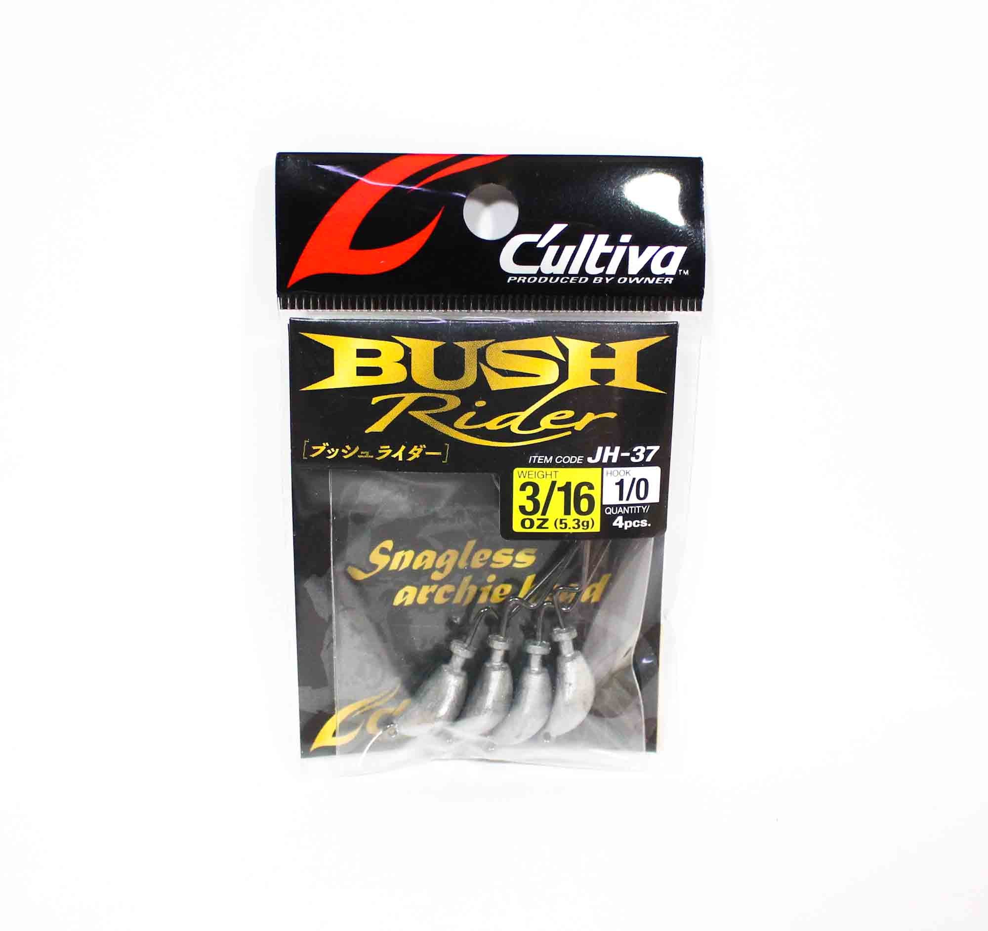 Owner JH-37 Jig Head Bush Rider 3/16 oz Size 1/0 (1033)