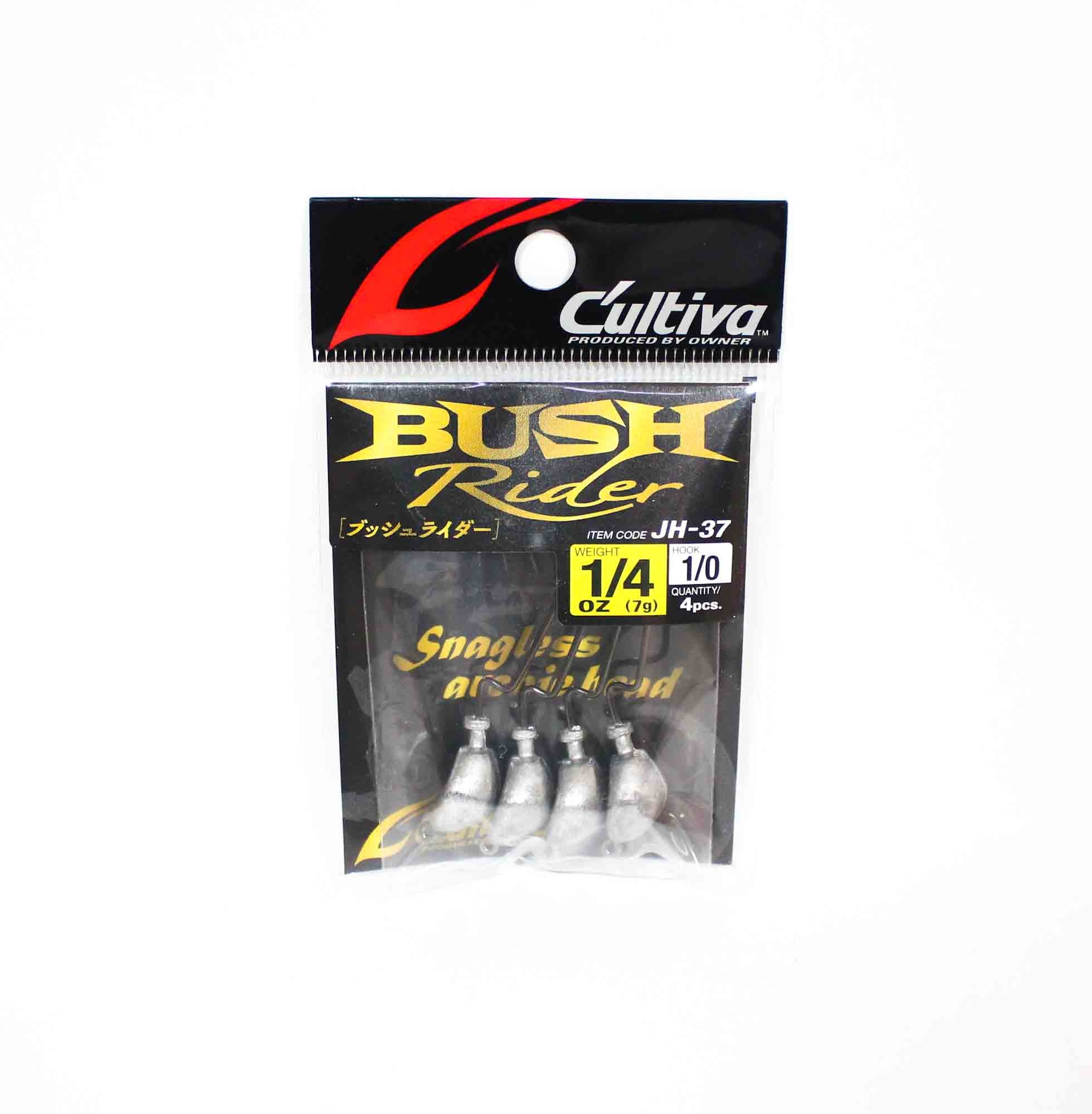 Owner JH-37 Jig Head Bush Rider 1/4 oz Size 1/0 (1057)