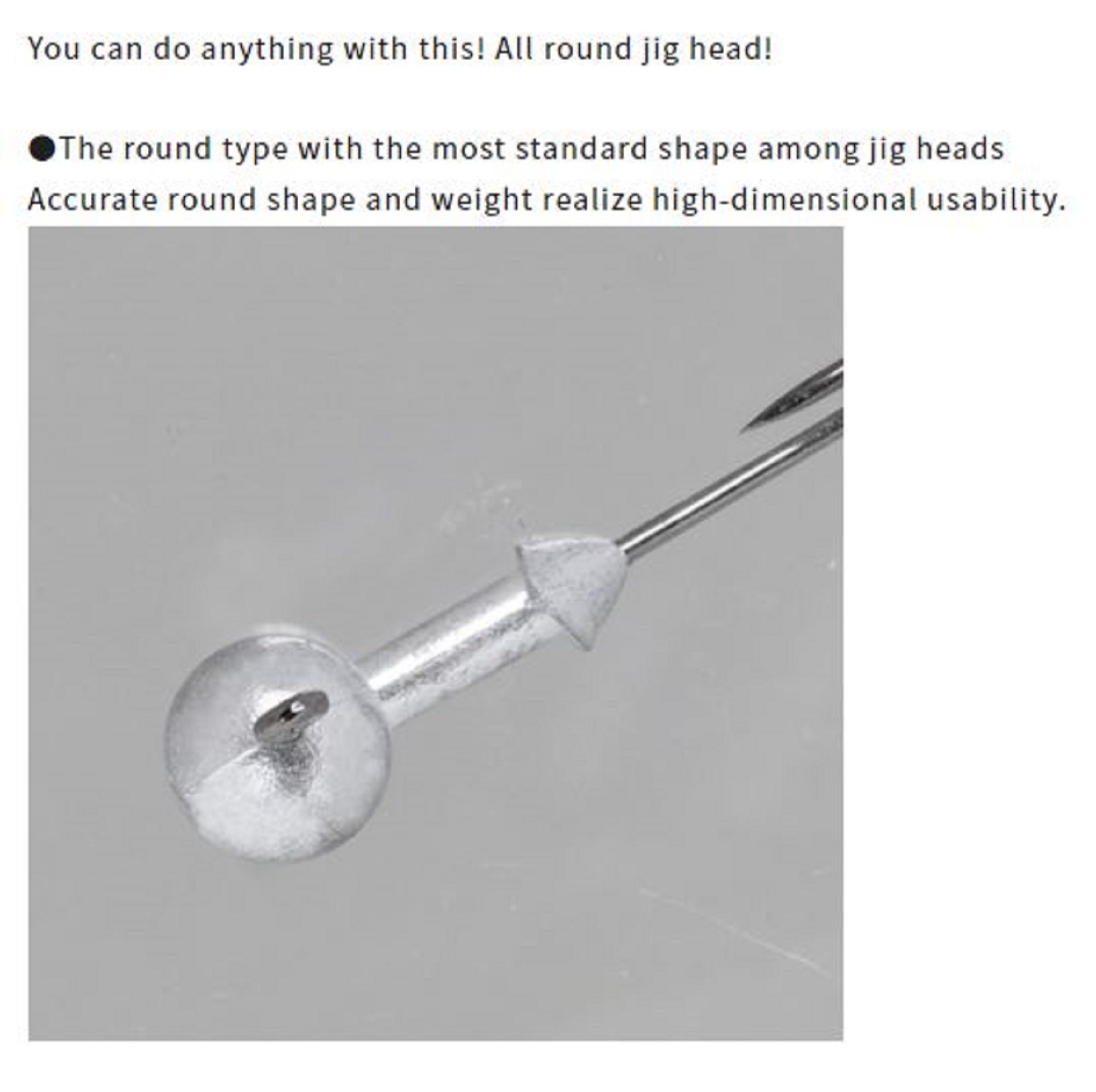 Owner JH-11 Jig Head Round Bend 1/16 oz Size 1 (1507)