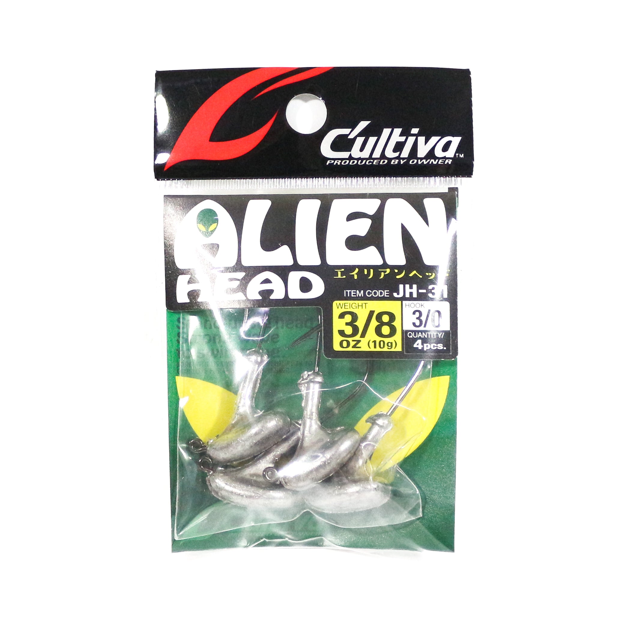 Owner JH-31 Alien Head 3/8 oz Hook Size 3/0 (1729)