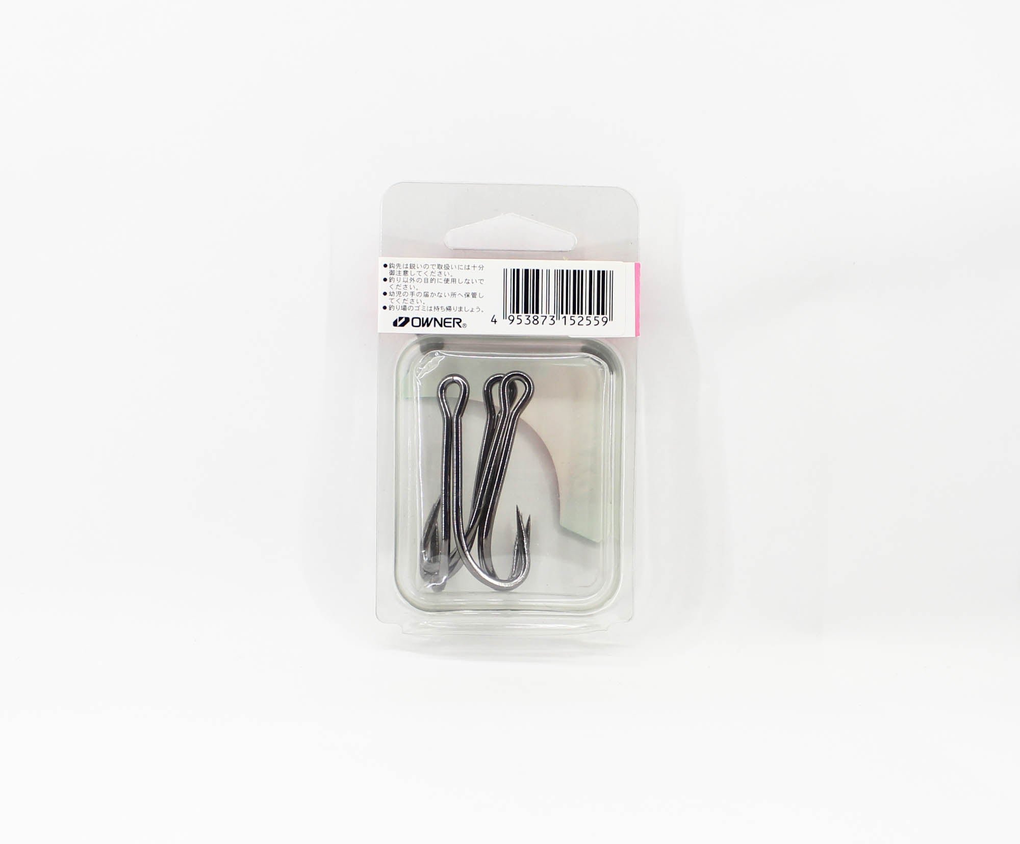 Owner DH-64 Double Hook Heavy Duty Barbless Topwater Frog Size 5/0 (2559)