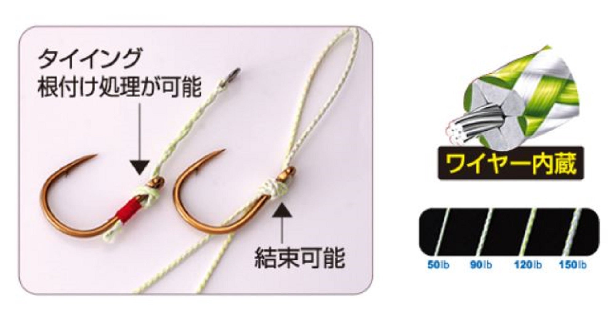 Owner PFW-01 Power Flex Assist Rope with Inner Core Size 90lb (5390)