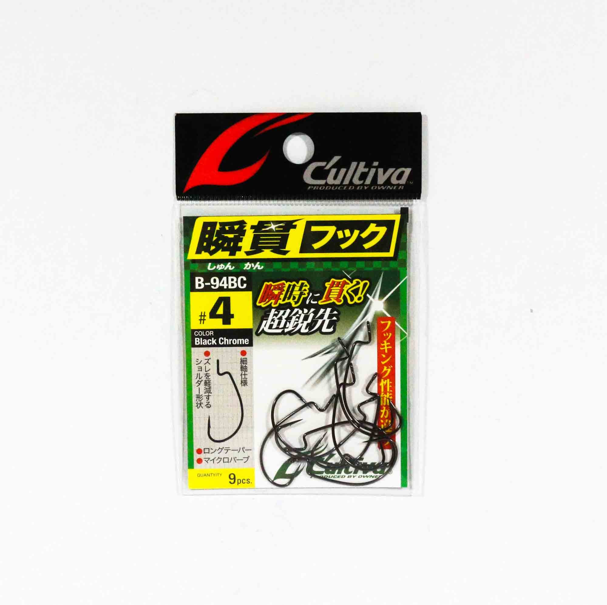 Owner B-94BC Worm Hook Syunkan Size 4 (6036)