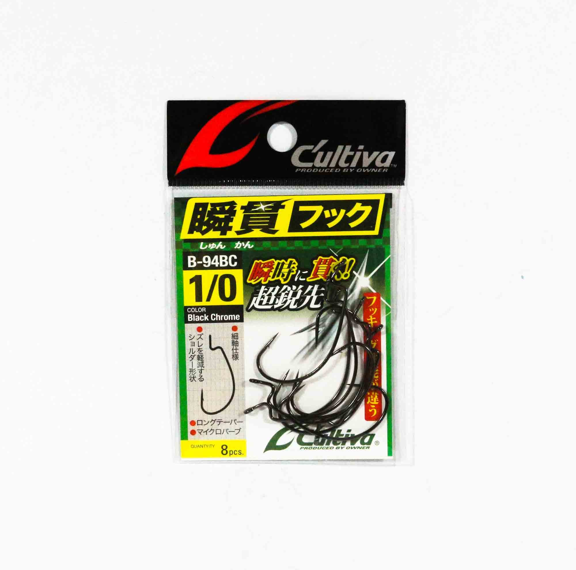 Owner B-94BC Worm Hook Syunkan Size 1/0 (6067)