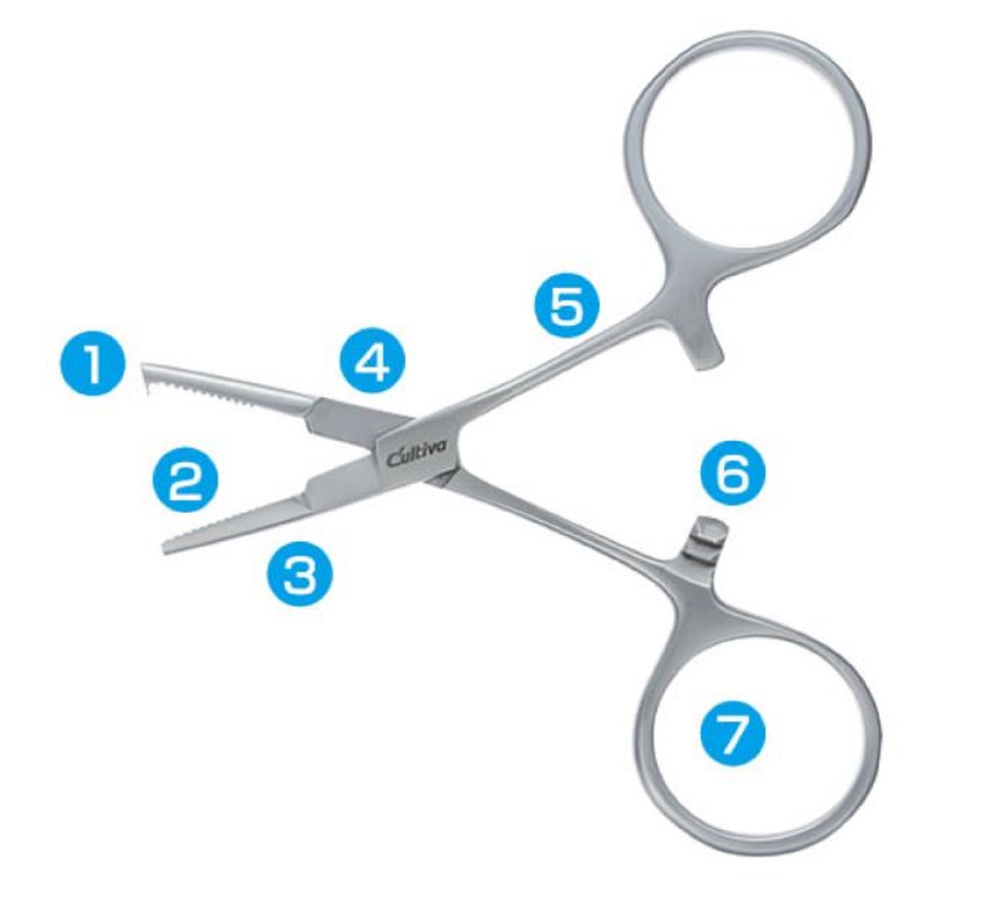 Owner FT-06 Multi Forceps Split Ring Opener 130mm Size M (2280)