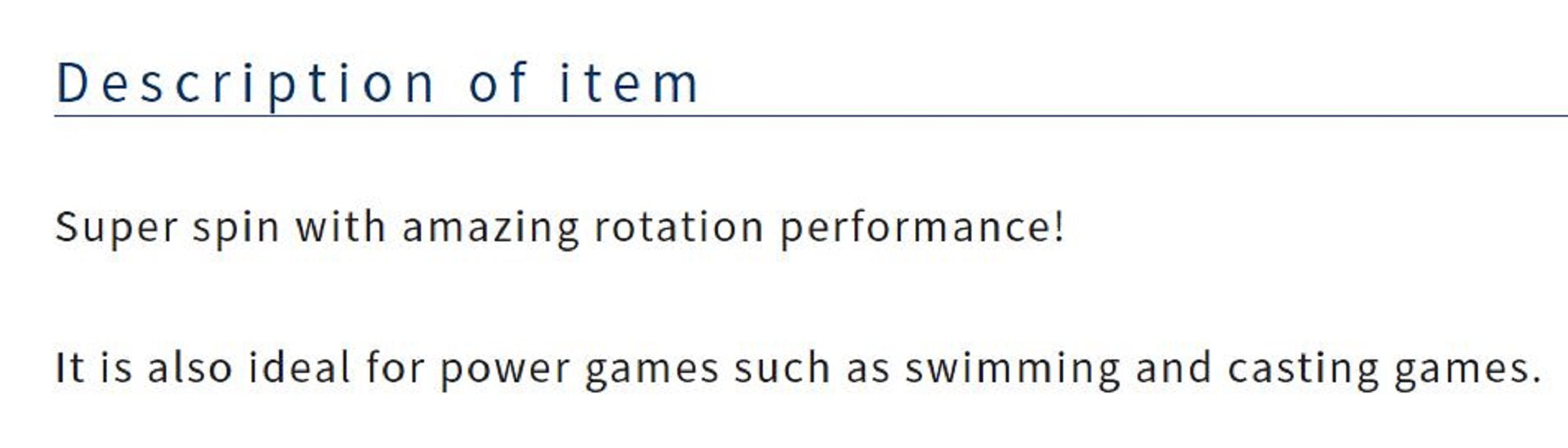Owner TSS-54 Taff Swivel Hyper Spin Size 1 (6127)