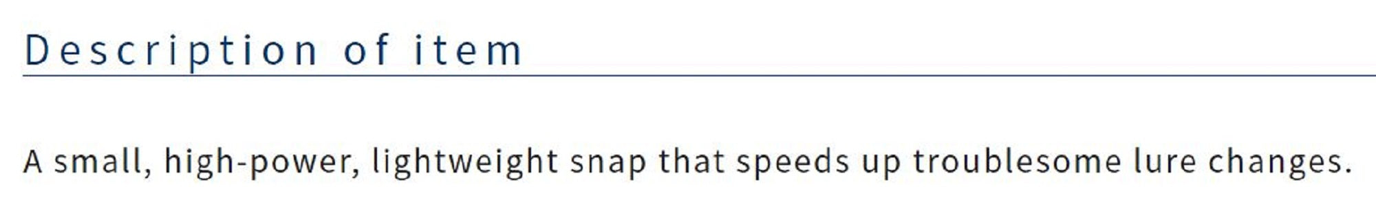 Owner P-02 Snap Stainless Steel Lure Snap Size 3 (0056)