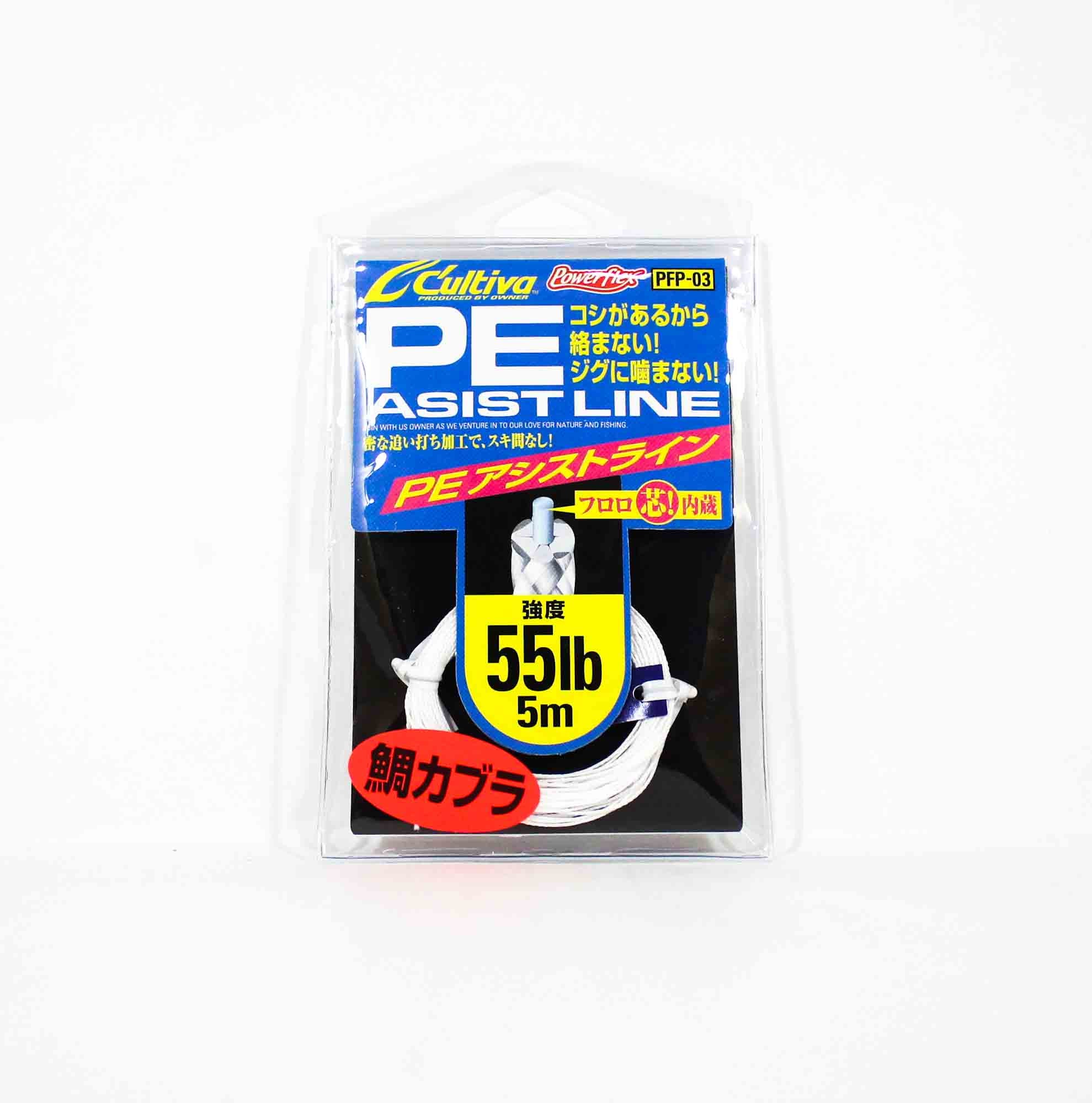 Owner PFP-03 PE Assist Cord Line 55lb 5m (4290)