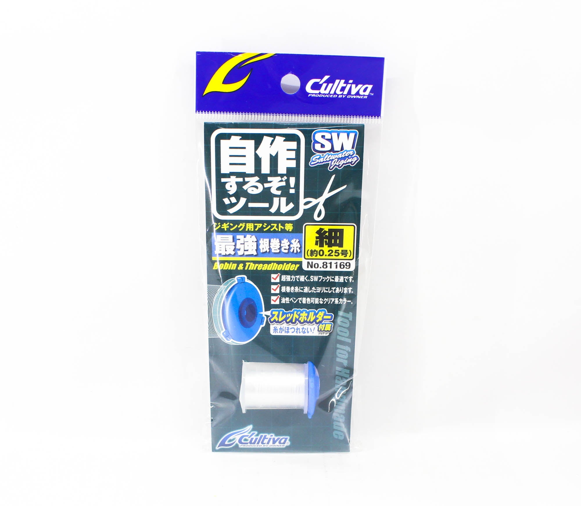 Owner Assist Hook Wrapping Thread 40m Size S #8-#1/0 (8644)