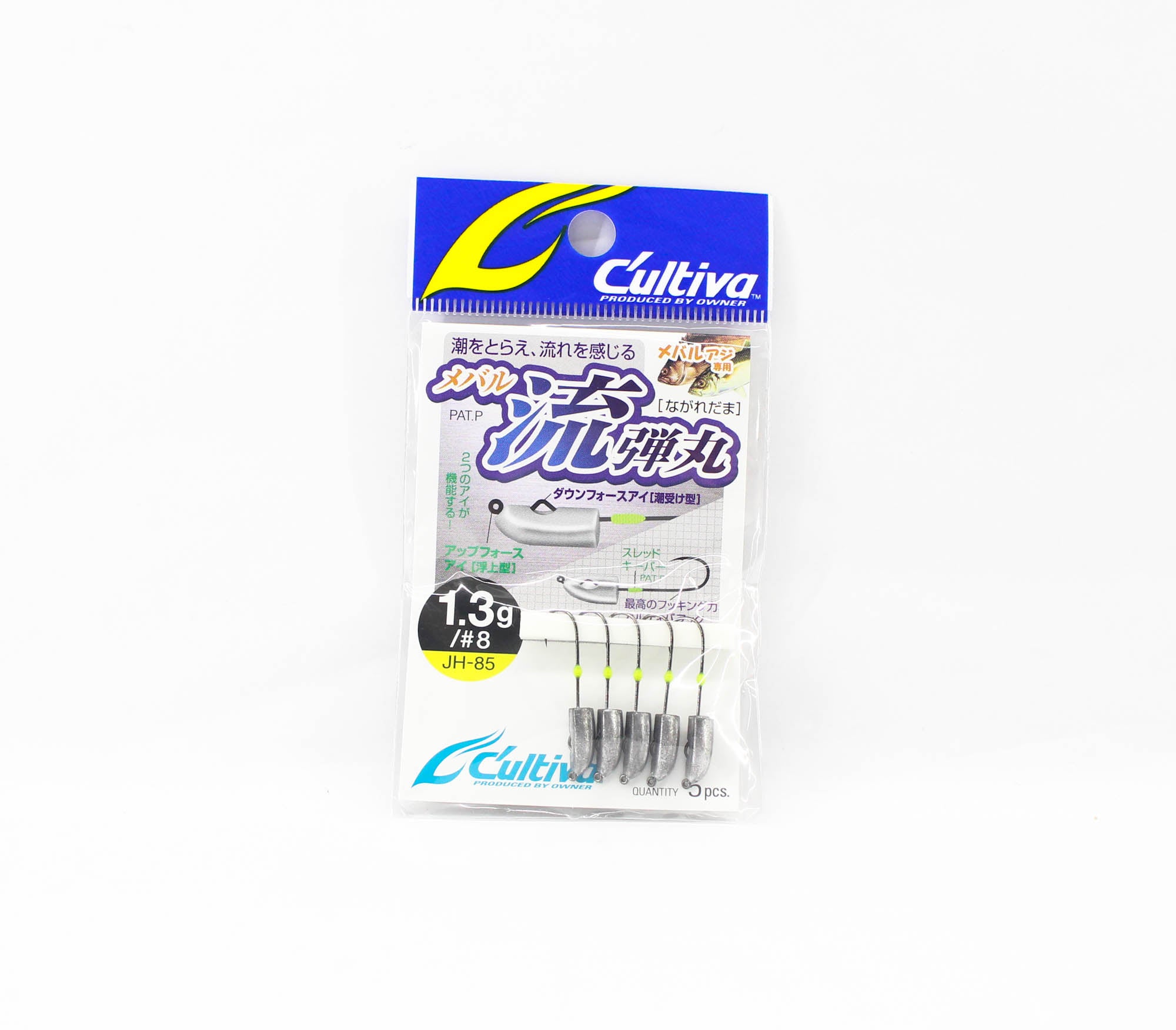 Owner JH-85 Jig Head Mebaru Bullet 1.3 grams Size 8 (8338)