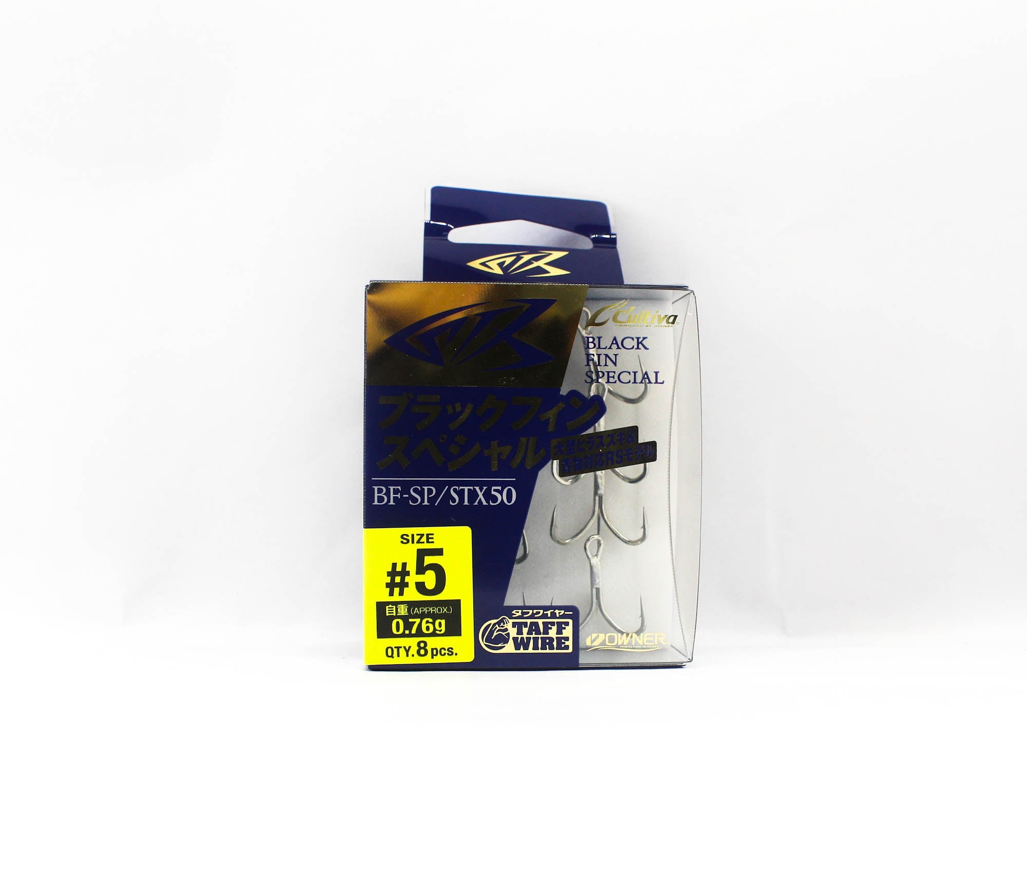 Owner STX-50BF-SP Stinger Treble Hook Black Fin Special Size 5 (6897)