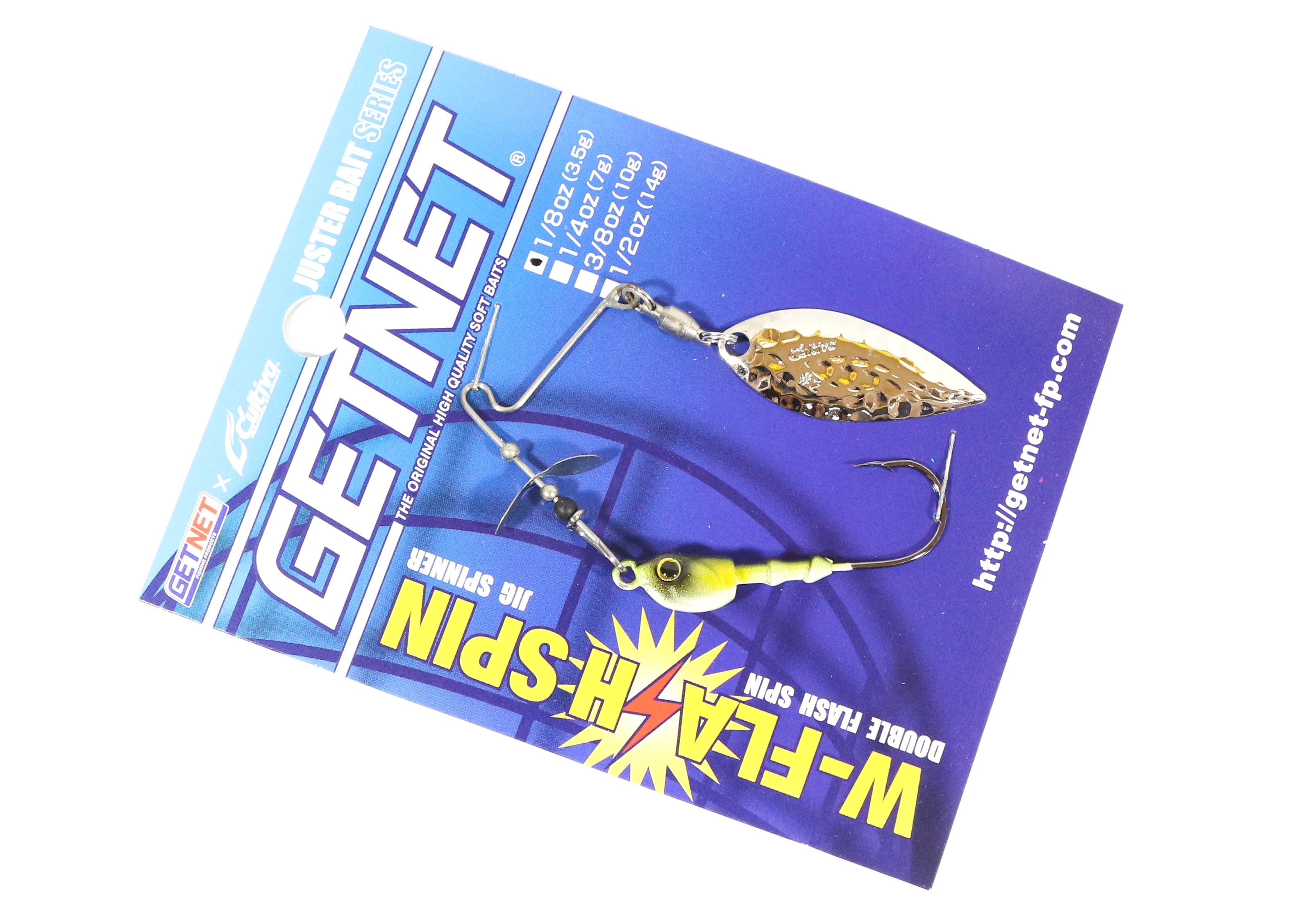 Owner WFS-10 Flash Spin Jig Spinner 1/8 oz 13 (3122)