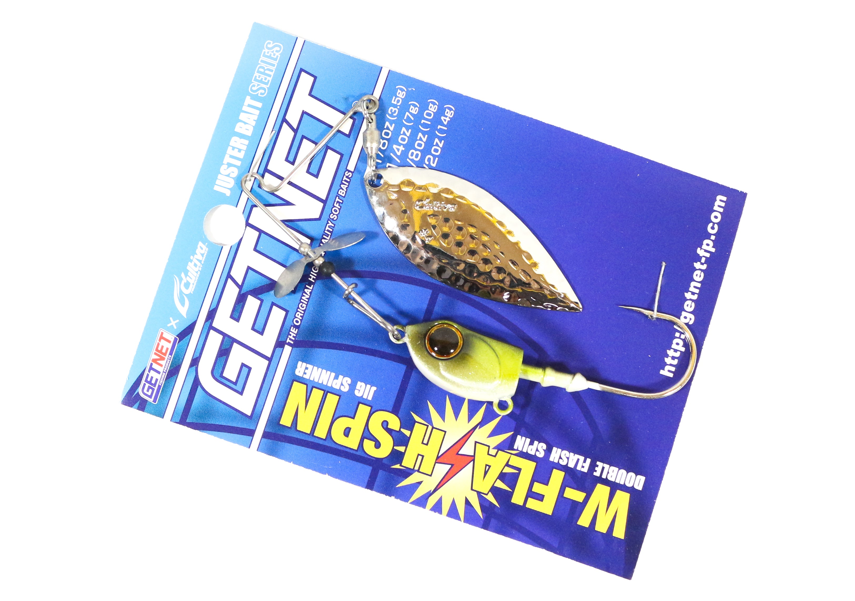 Owner WFS-10 Flash Spin Jig Spinner 1/2 oz 13 (3153)