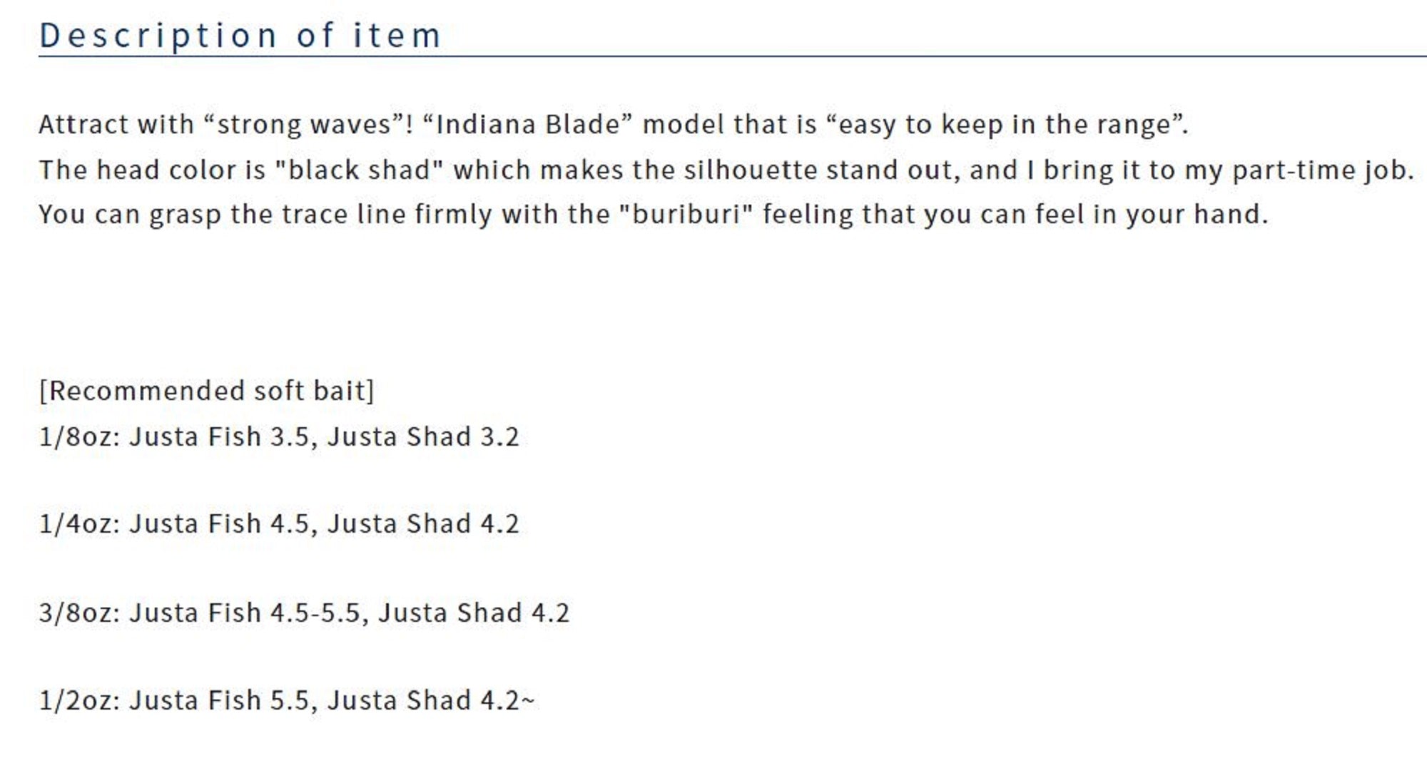 Owner WFS-11 Flash Spin Indiana Blade 1/8 Oz 1/0 (3160)