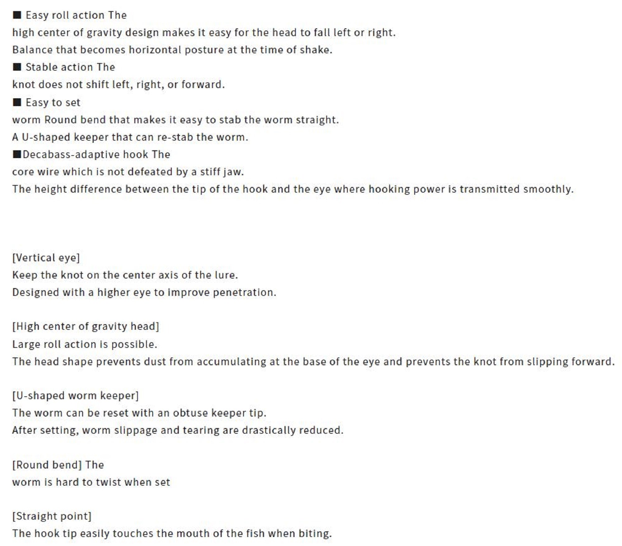 Owner JH-12 Jig Head Range Roller 1.3 gram Size 1/0 (1383)