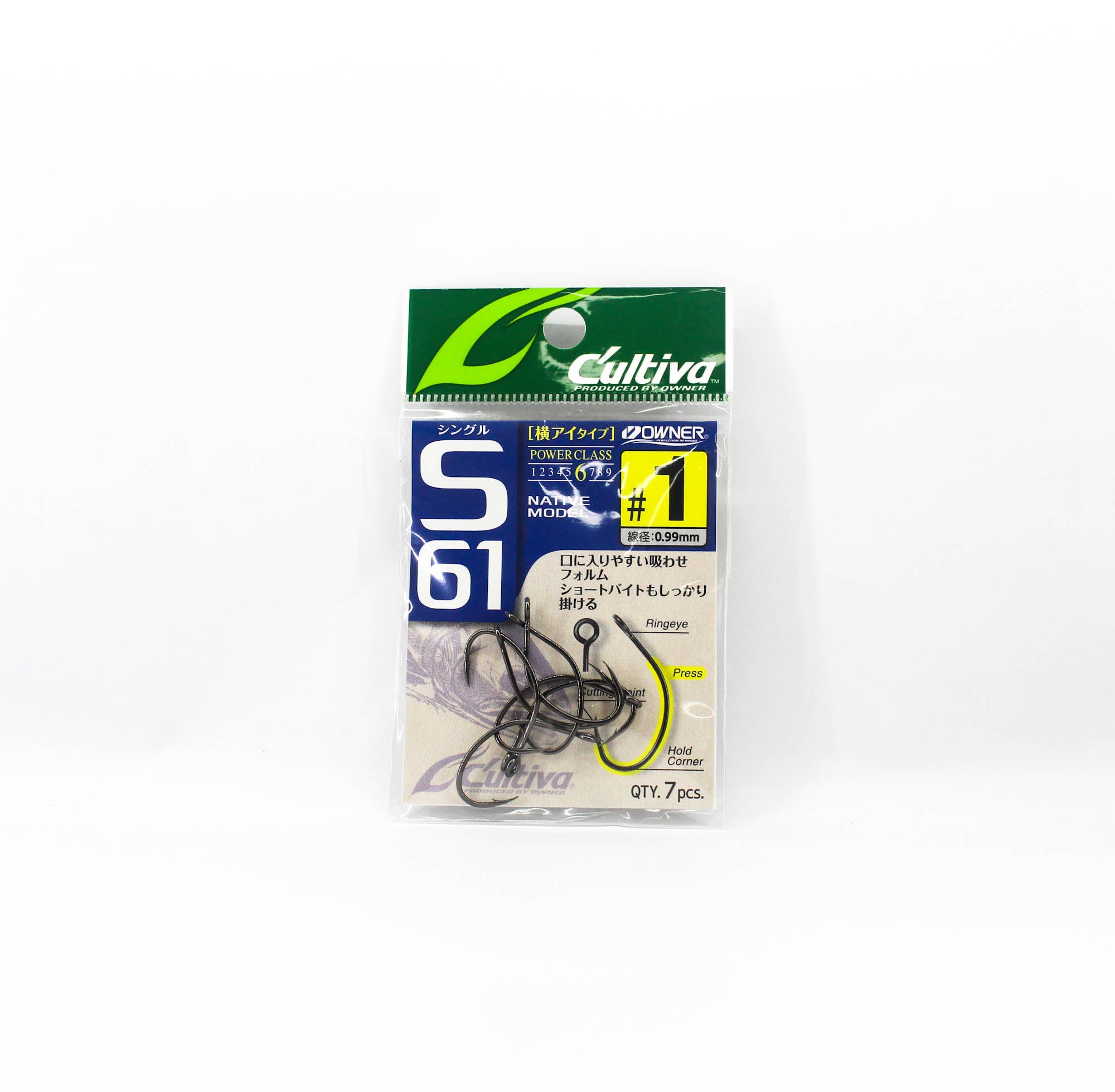 Owner S-61 Single Hook for Spoon Size 1 (8221)