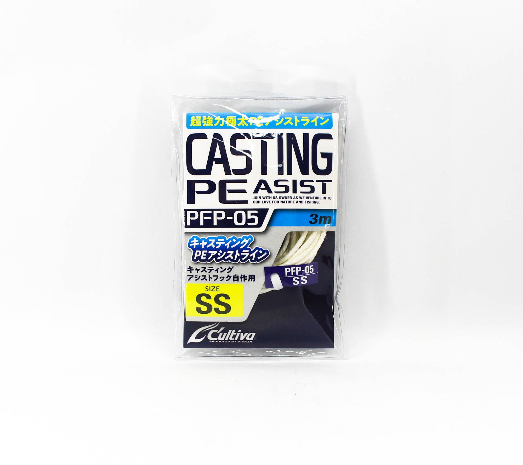 Owner PFP-05 PE Assist Cord Line Size SS 400lb (1419)