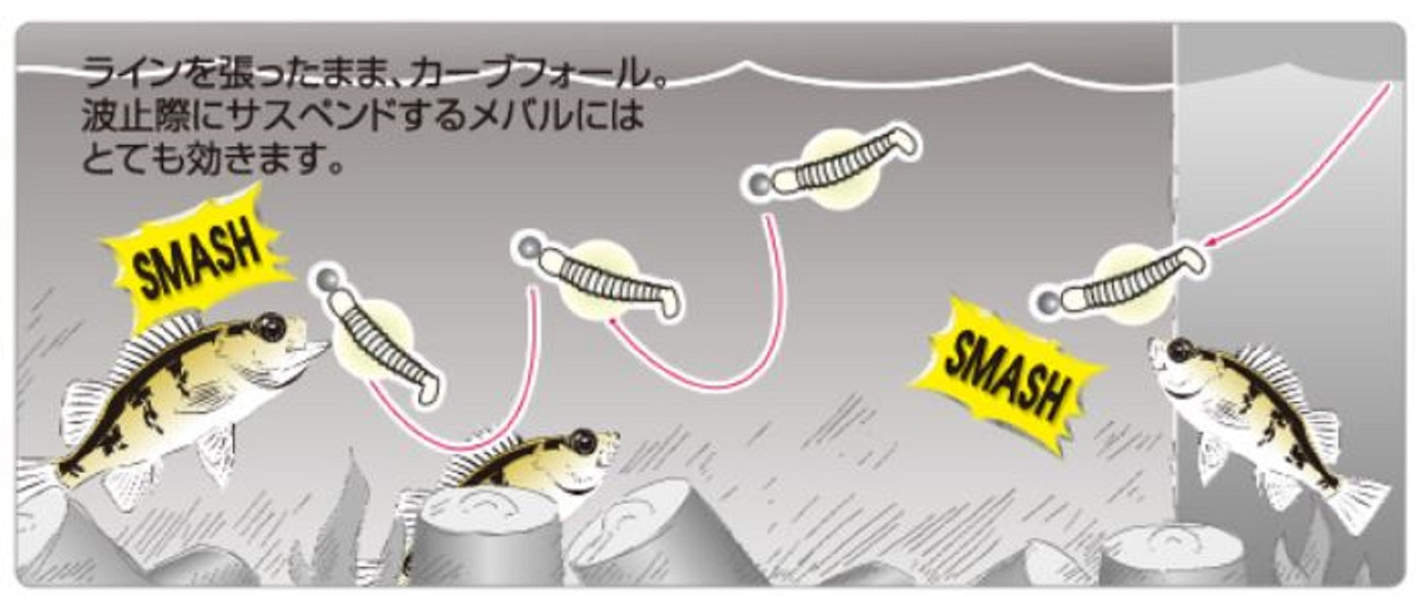 Owner Soft Lure RB-2 Ring Kick Tail 12 Pieces 2 Inches 15 (2323)