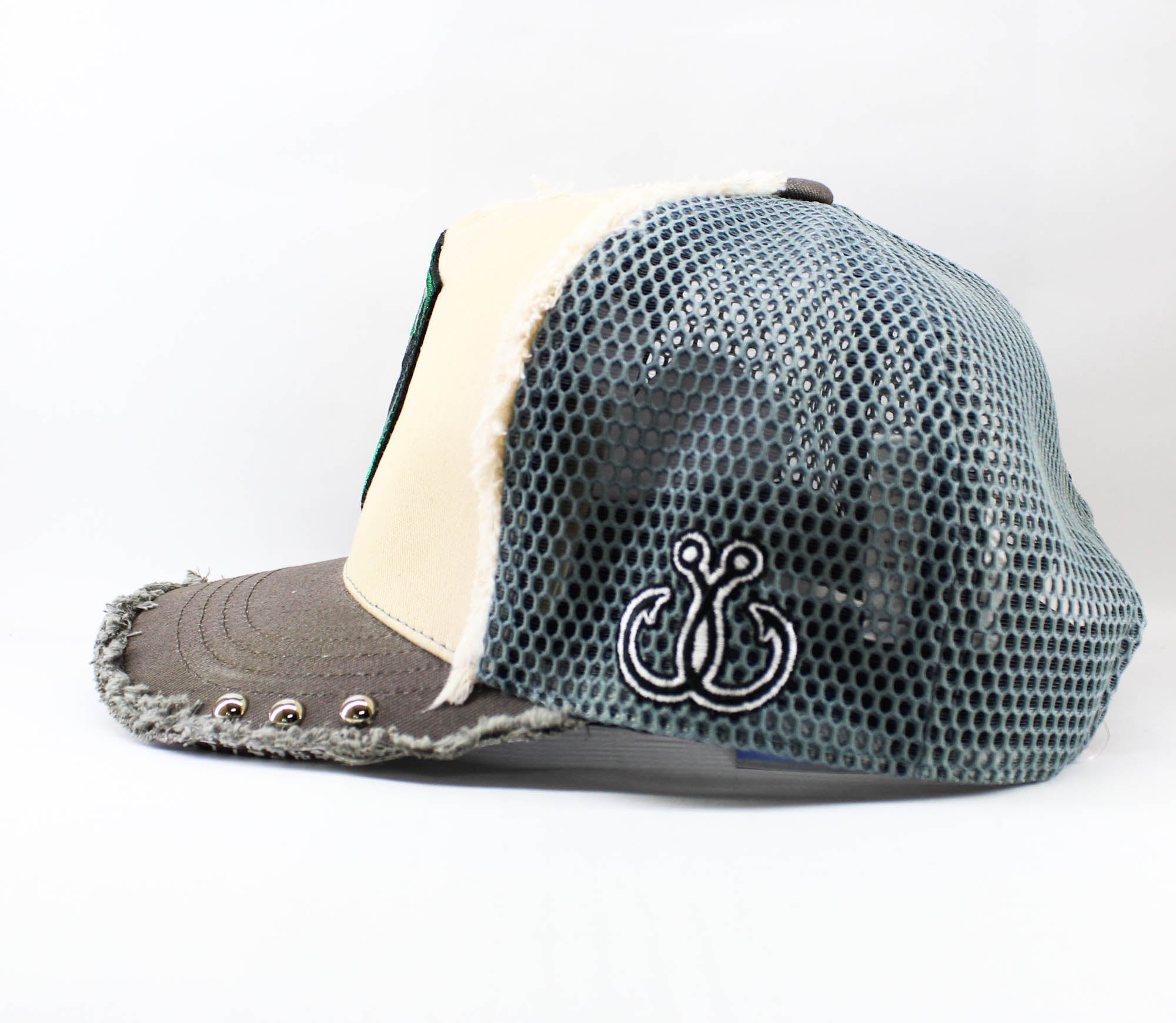 Owner One Bite One Fish OBOF Cap Collab Earth Charcoal (2666)