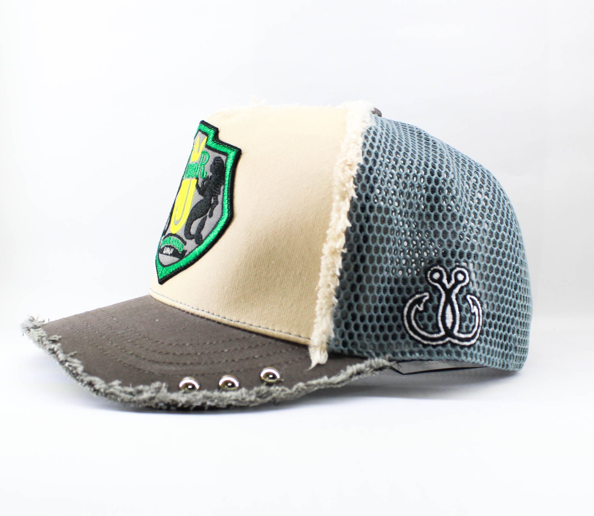 Owner One Bite One Fish OBOF Cap Collab Earth Charcoal (2666)