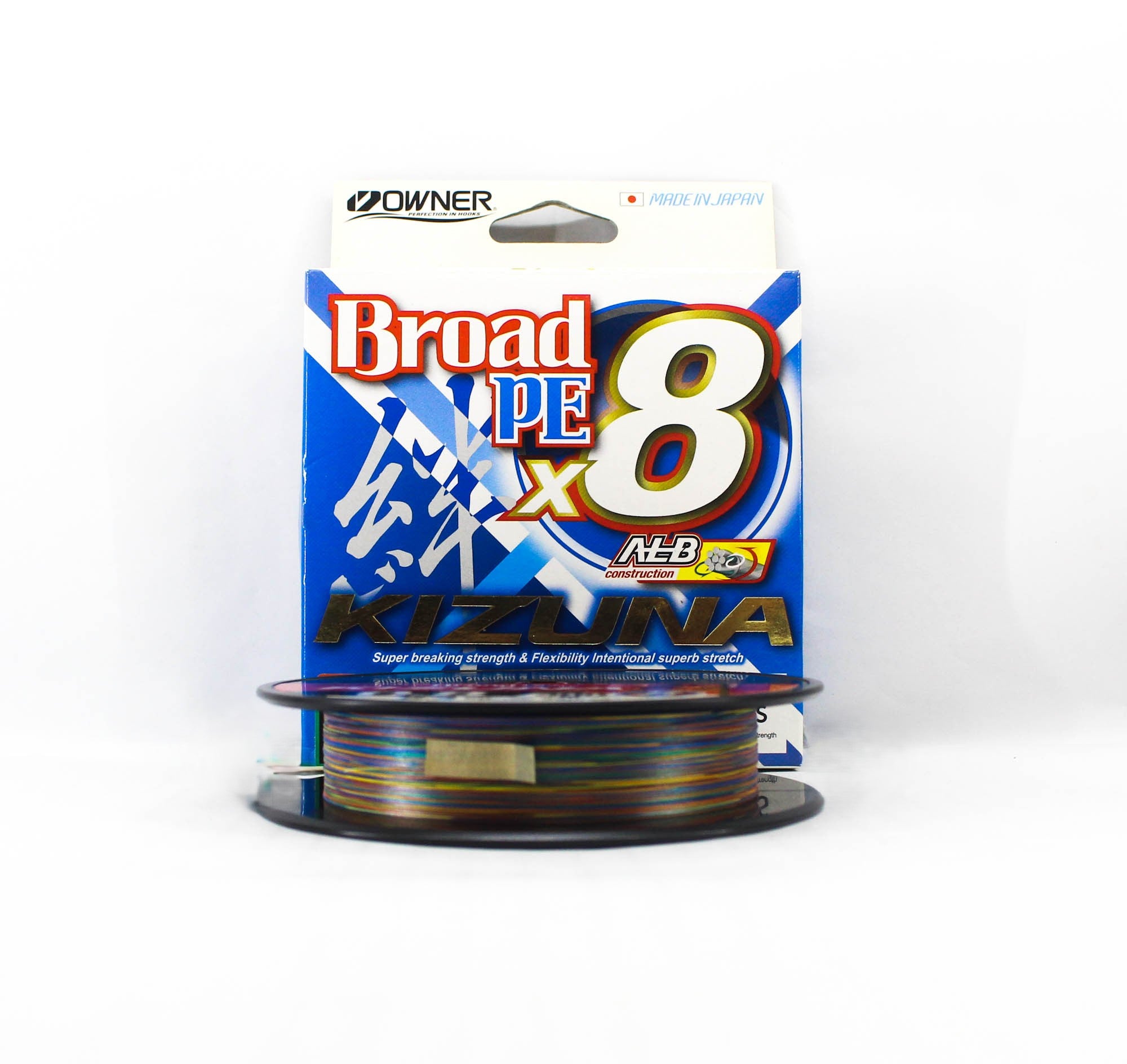 Owner P.E Line Kizuna Broad X8 300m P.E 0.8 Multi (8368)