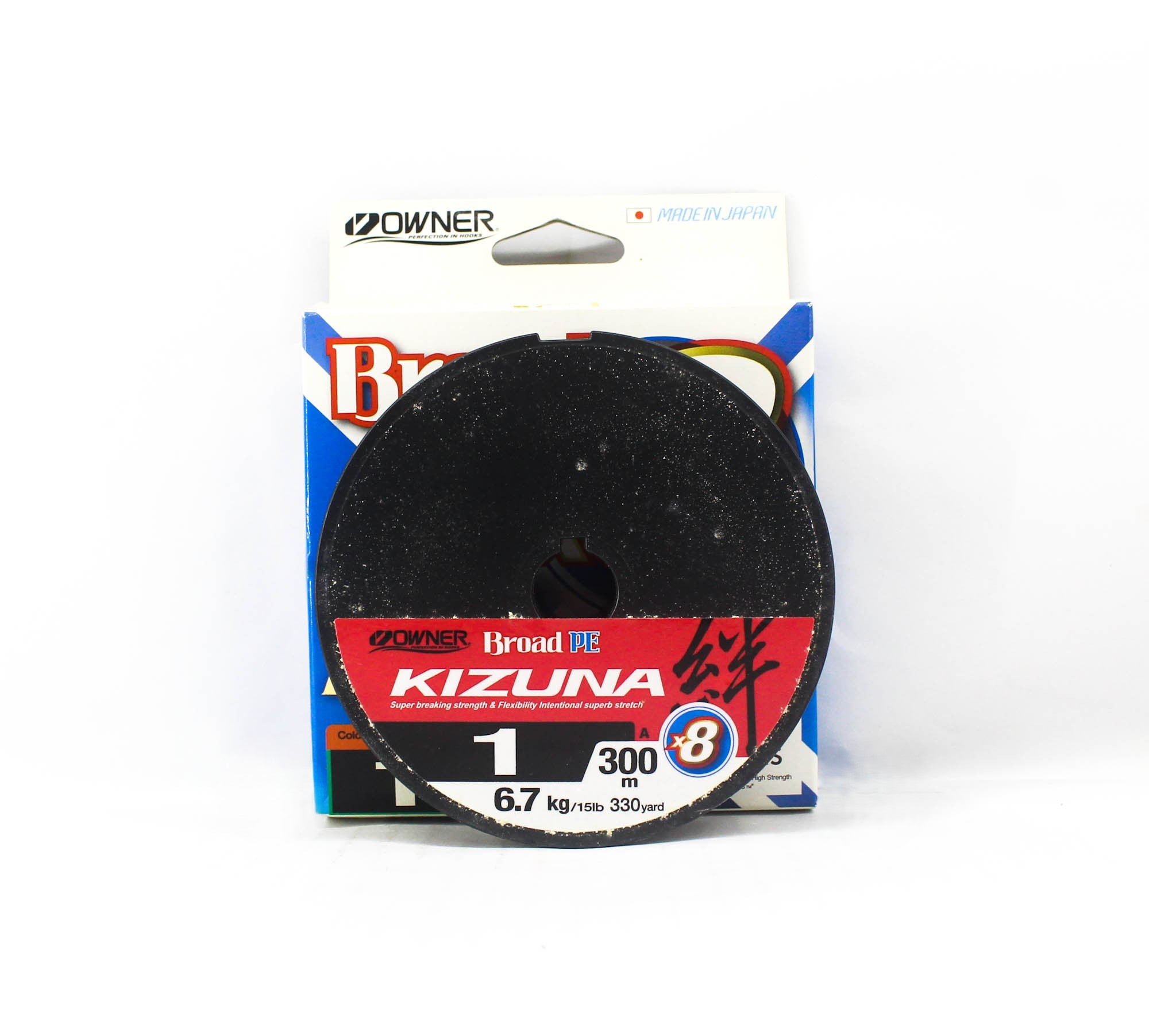 Owner P.E Line Kizuna Broad X8 300m P.E 1 Multi (8375)