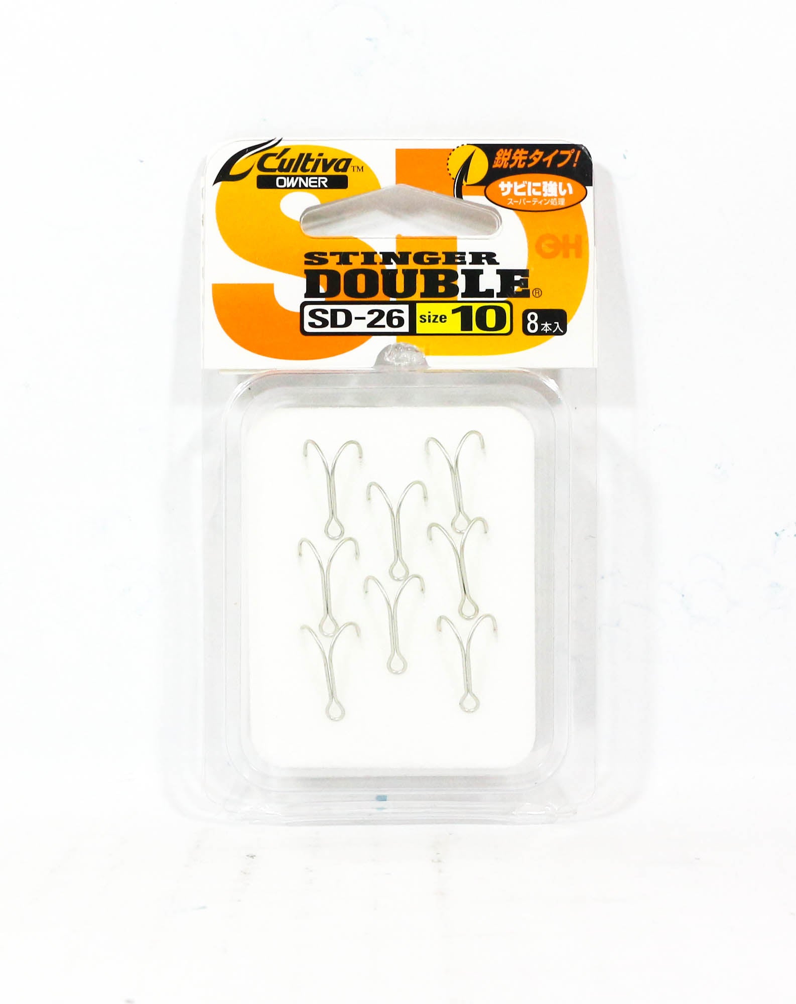 Owner SD-26 Double Hook Stinger Size 10 (6024)