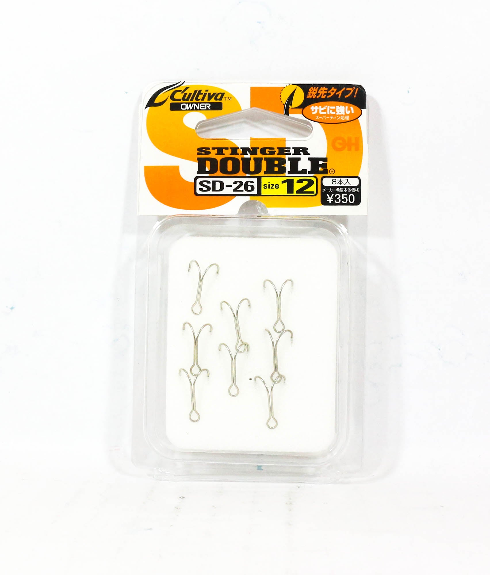 Owner SD-26 Double Hook Stinger Size 12 (6031)